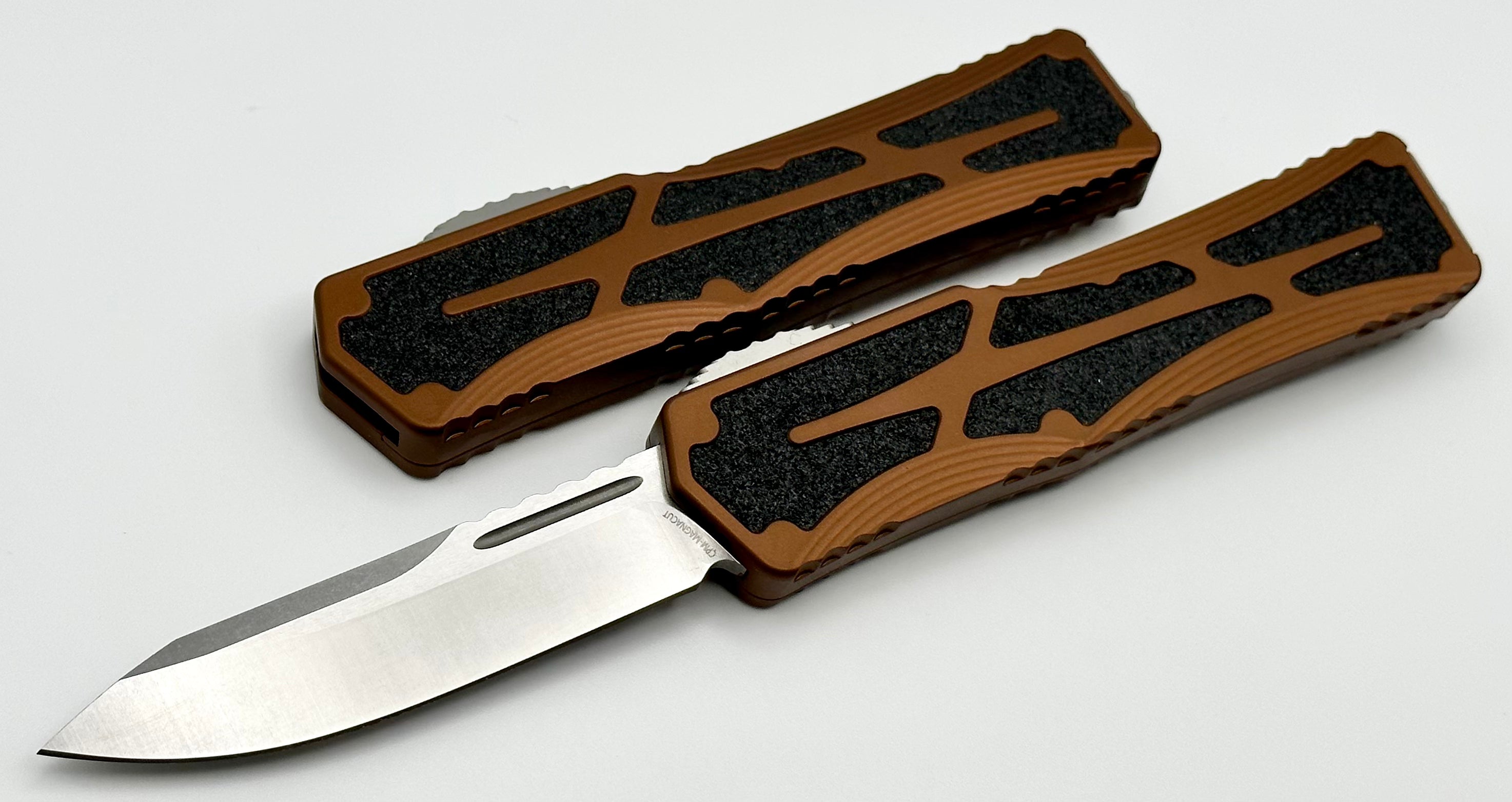 Premium Heretic Knives Colossus: Ultimate Magnacut Blade & Root Beer Handle