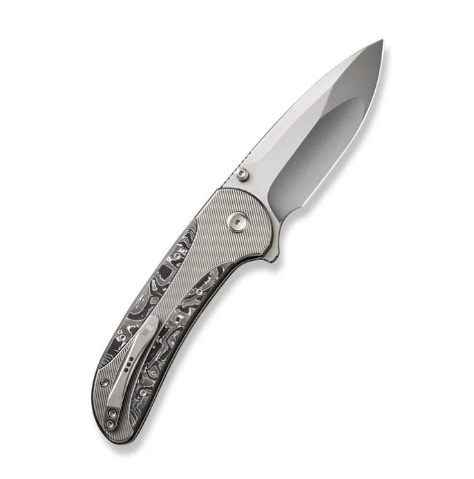 Premium We Knife Zizzit Titanium & Carbon Fiber Folding Knife - Ultimate EDC Tool