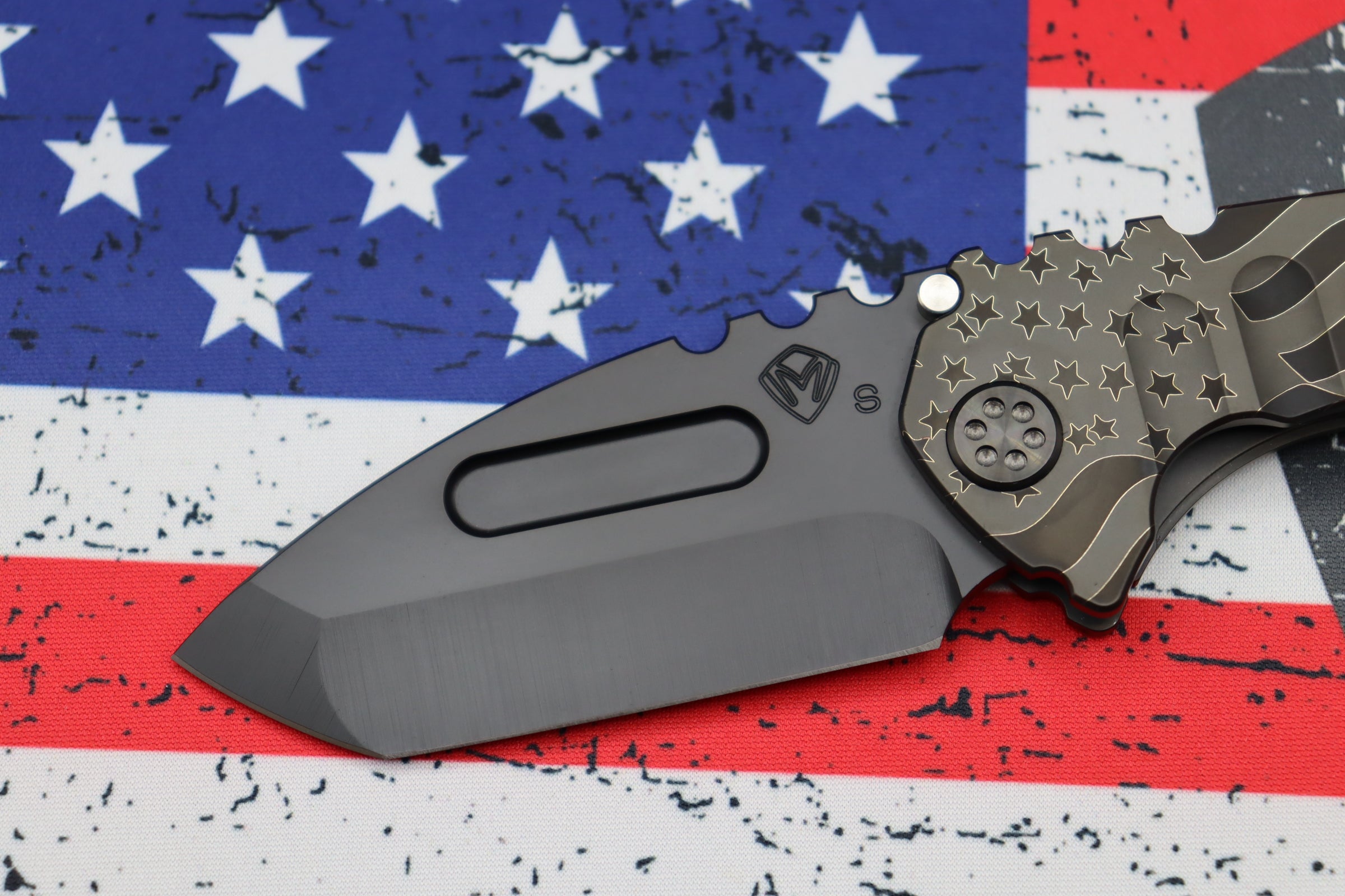 Medford Praetorian Genesis Tanto Knife - S35VN Steel with PVD Coating