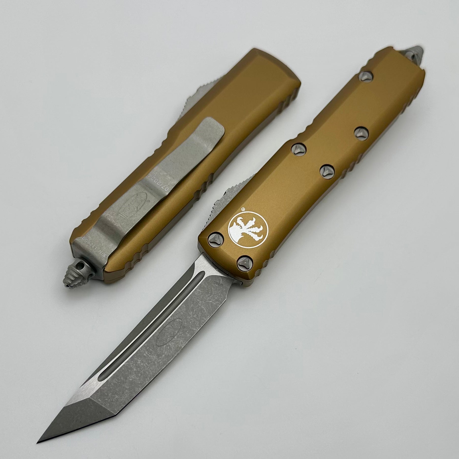 Microtech UTX-85 Tanto Apocalyptic Standard & Tan - Ultimate Everyday Carry Knife