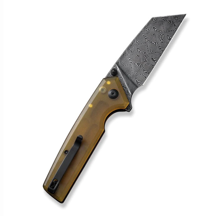 Civivi Amirite Flipper Knife - Premium Ultem Handles & Damascus Blade