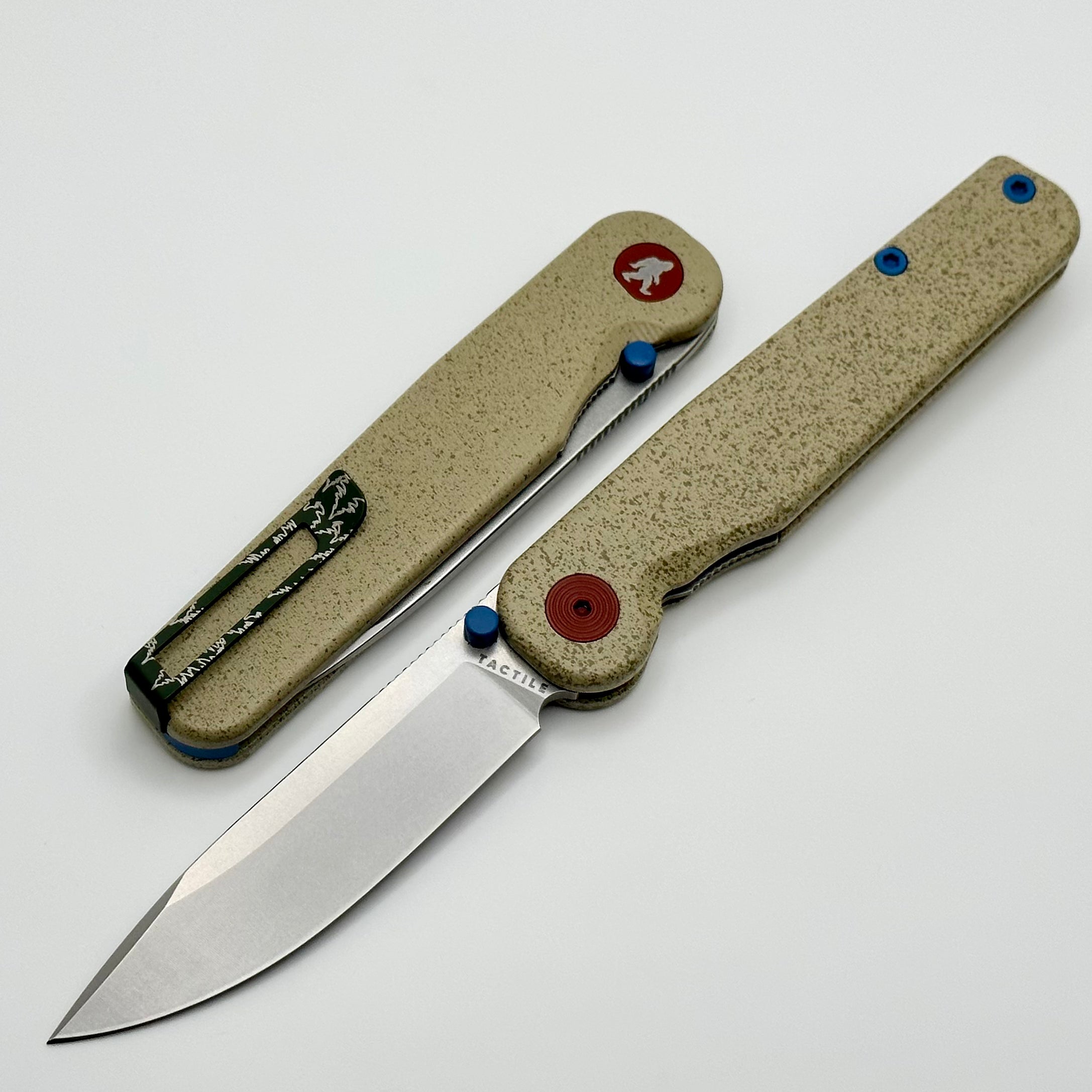 Premium Tactile Turn Rockwall Thumbstud Knife - Sasquatch Seasonal Edition