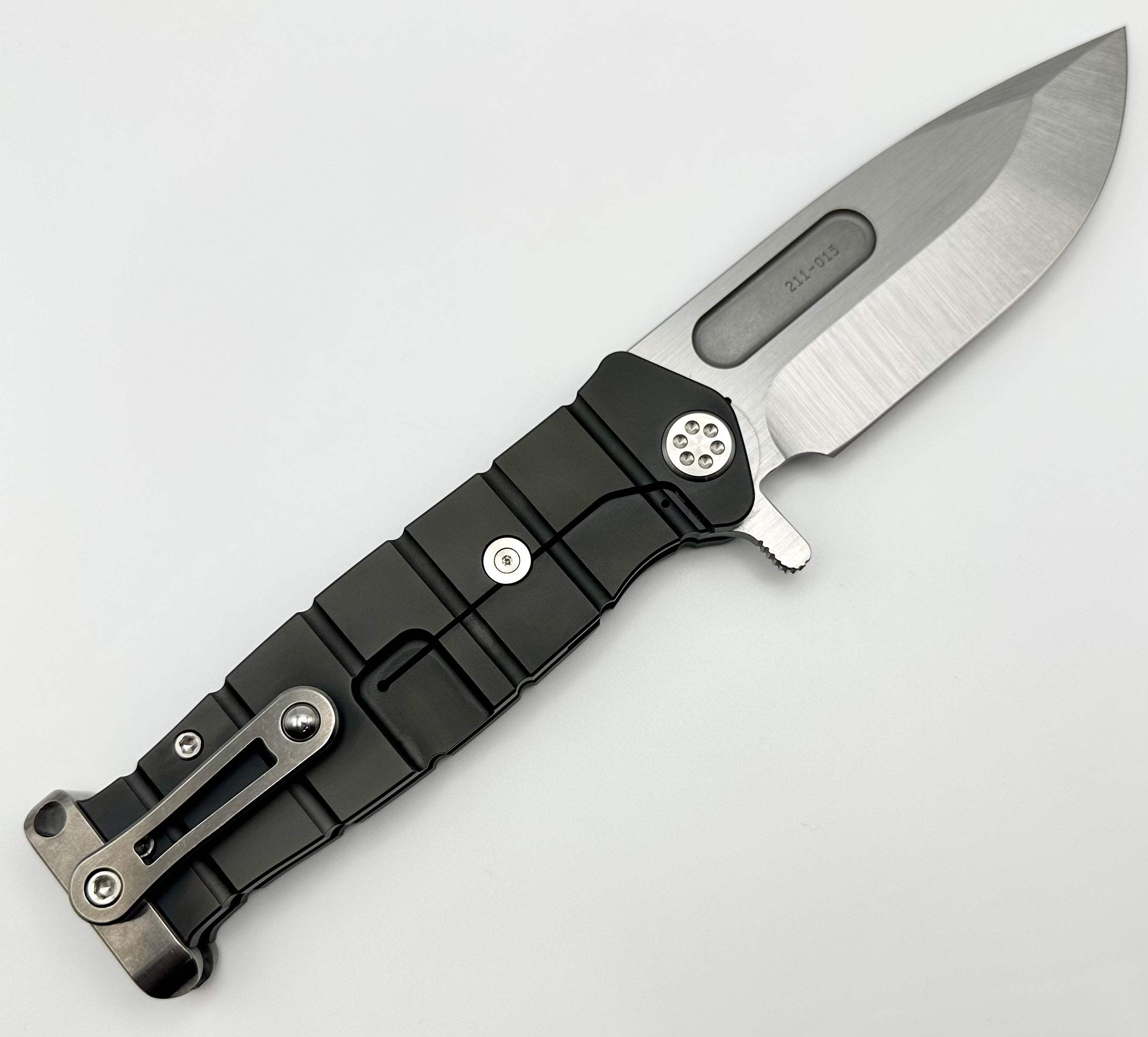 Ultimate Medford Fighter Flipper Knife - USMC PVD & Tumbled S45VN