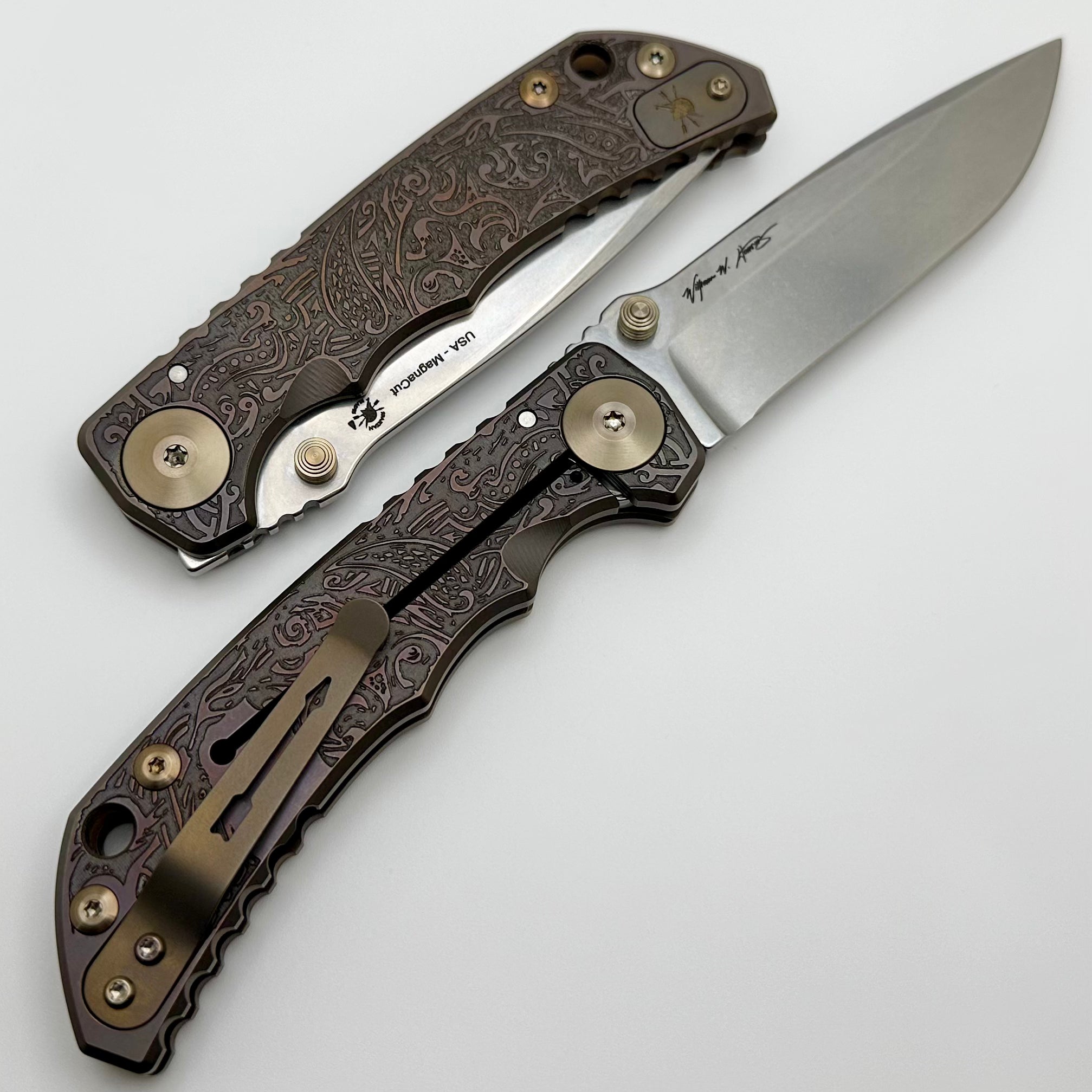 Spartan Blades Harsey Folder 2023 Relic Edition - Premium Titanium Folding Knife