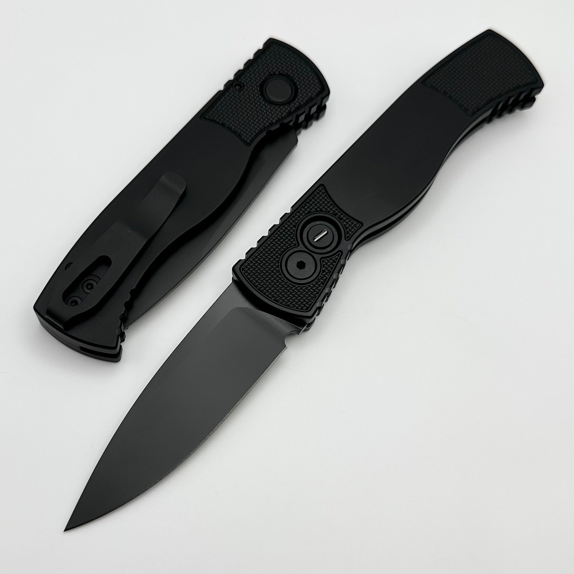 Pro-Tech TR-2 Tactical Response 2 Operator Edition - Premium DLC MagnaCut Blade & Textured Aluminum Handle