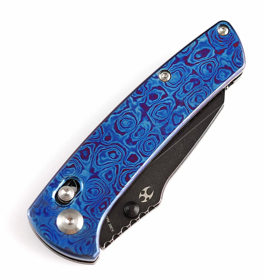 Kansept Main Street Premium EDC Knife - Timascus Handle & 20CV Blade