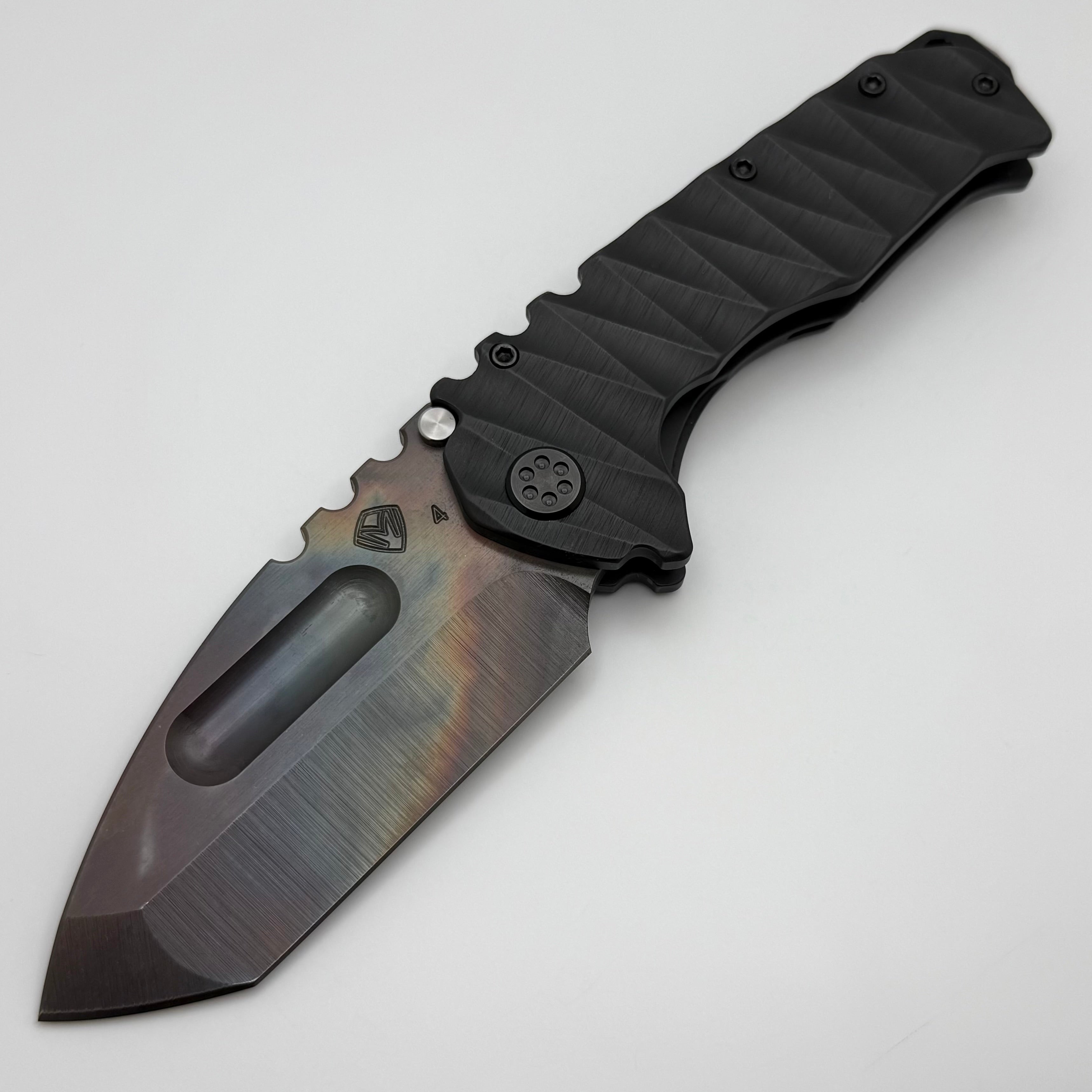 Medford Knife Praetorian TI Vulcan - Ultimate Tactical Tanto Blade with DLC Lightning Handles