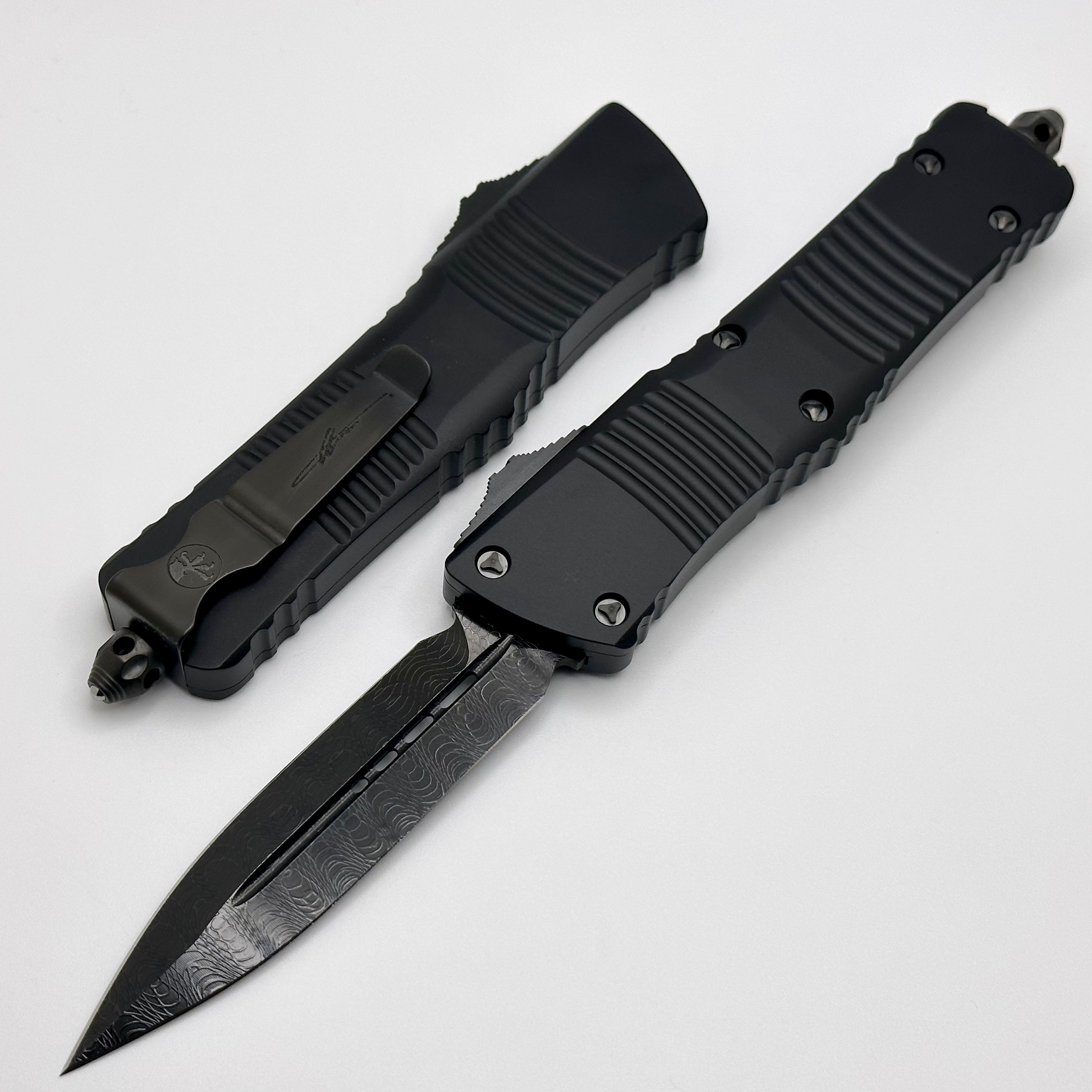 Ultimate Combat Troodon Shadow DLC Damascus Double Edge - Signature Series