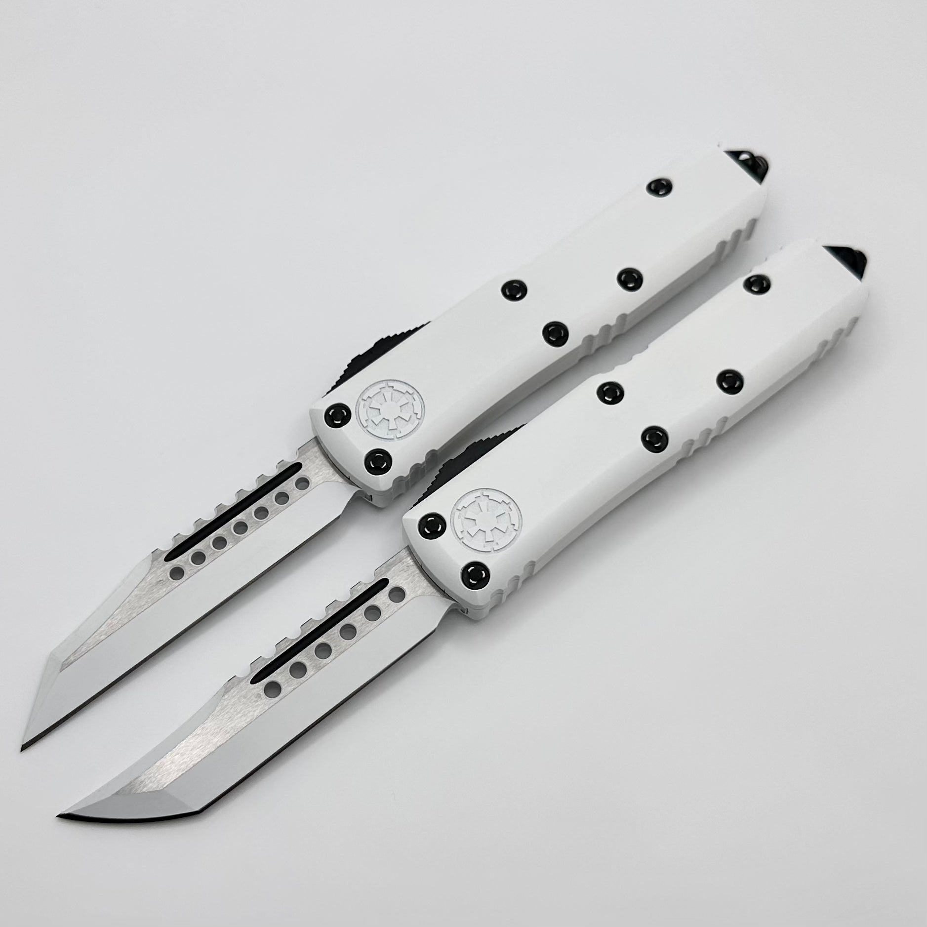 Microtech UTX-85 Storm Trooper Hellhound & Warhound Signature Series Knife Set