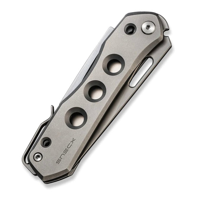 Ultimate Titanium EDC Knife: We Knife Vision R with CPM-20CV Blade