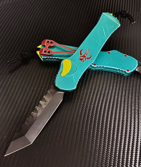 Heretic Hydra V3 Bounty Hunter - Premium DLC Tanto MagnaCut Tactical Knife