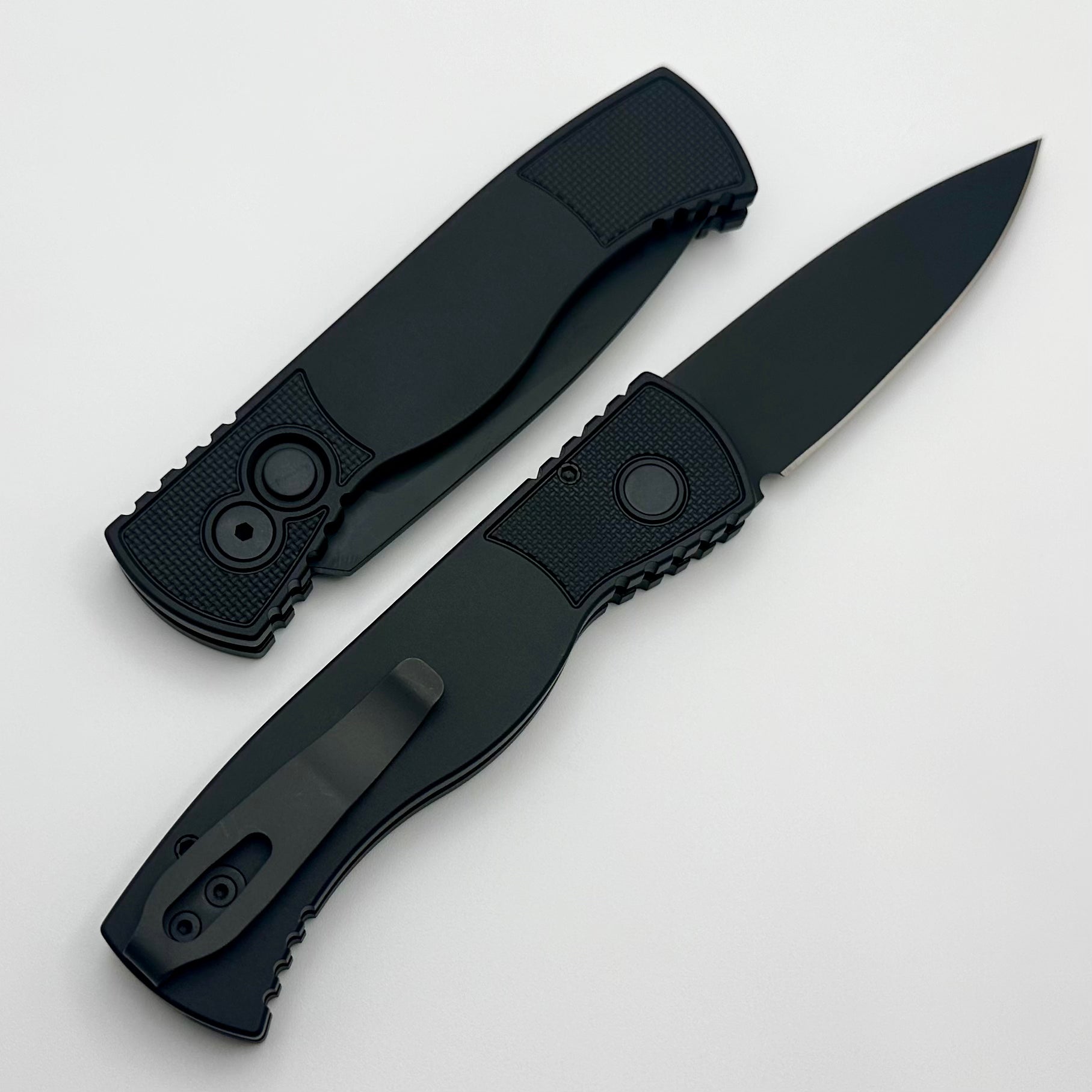 Pro-Tech TR-2 Ultimate Tactical Auto Knife - Black DLC MagnaCut Blade