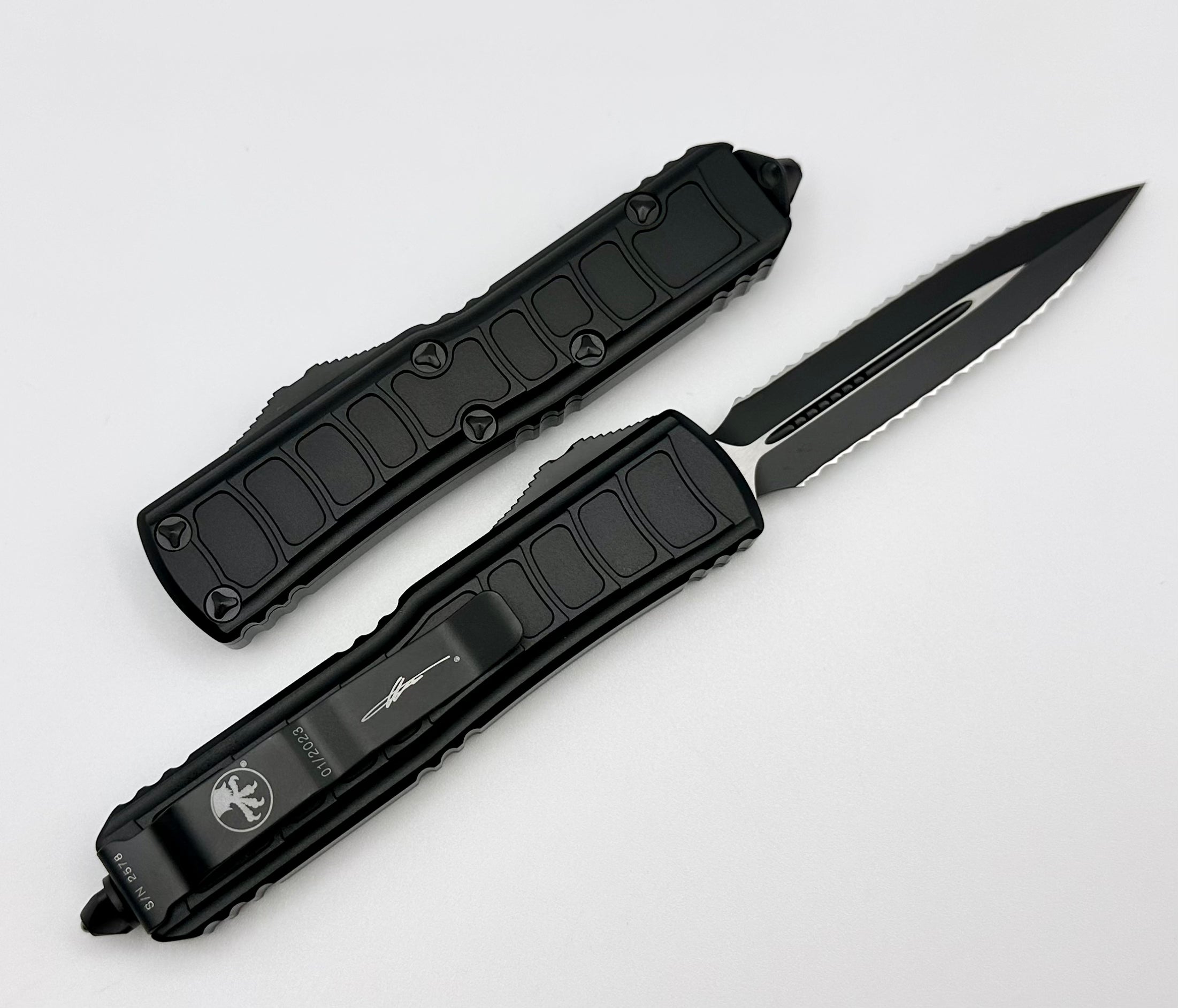 Microtech UTX-85 Signature Series Tactical Knife - Premium Double Edge Design