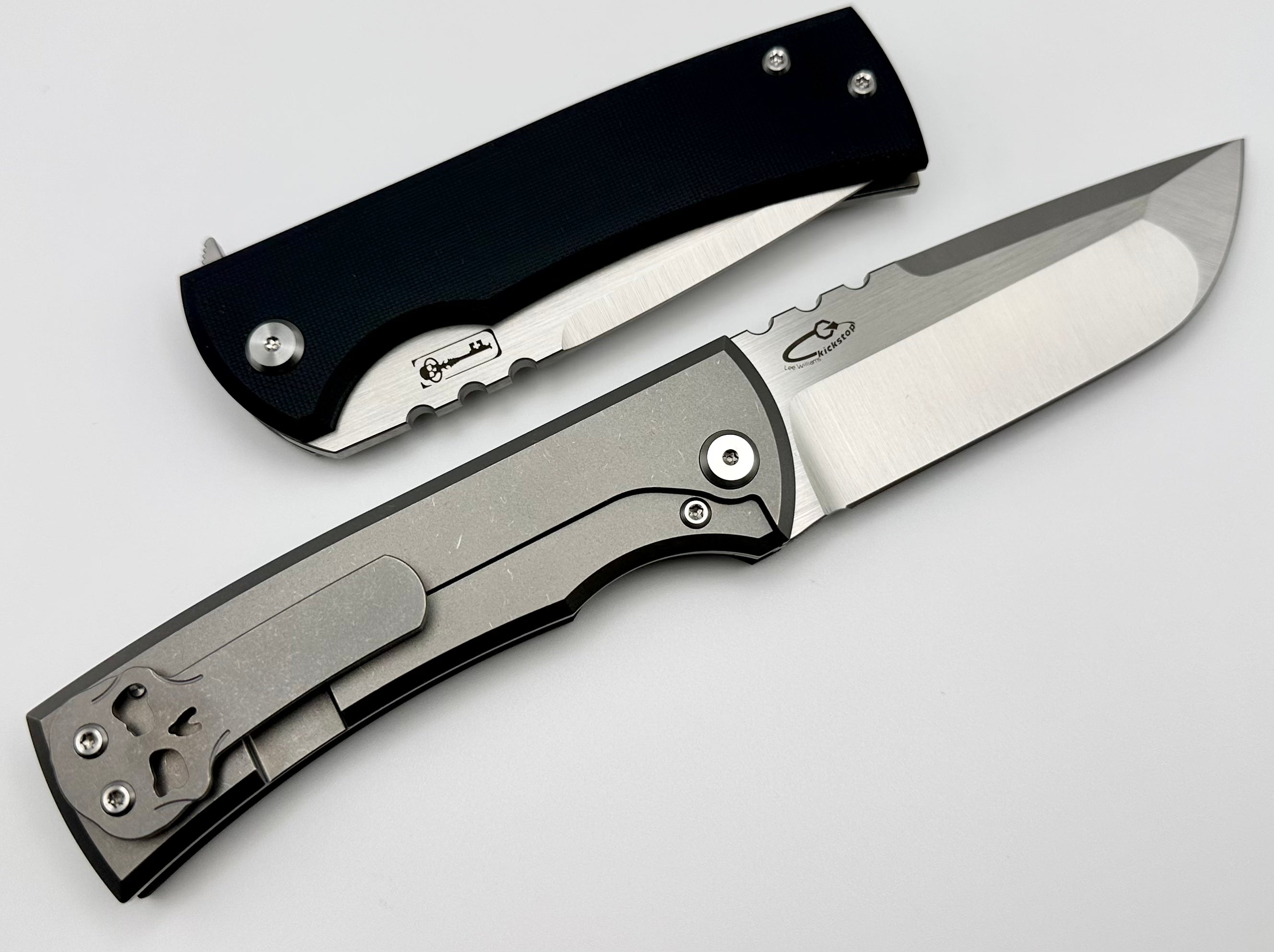 Chaves Knives Redencion 229 Kickstop - Premium Black G-10 & M390 Drop Point Blade