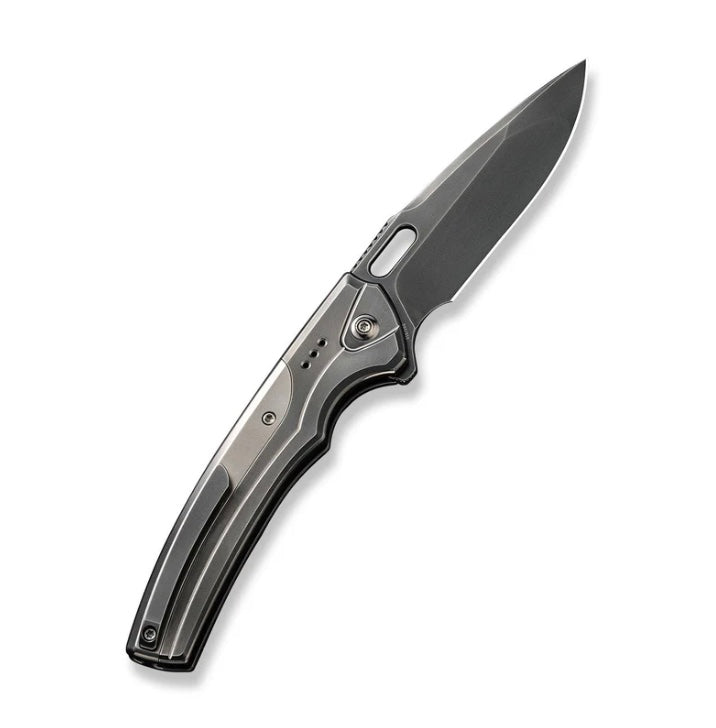 Premium WE Knife Exciton: Polished Gray Titanium & 20CV Blade - Limited Edition