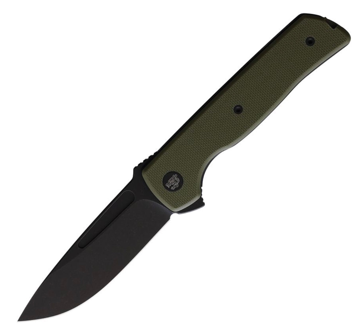 Terzuola ATCF Lite Tactical Knife - OD Green G-10 Handle & Black Nitro-V Blade