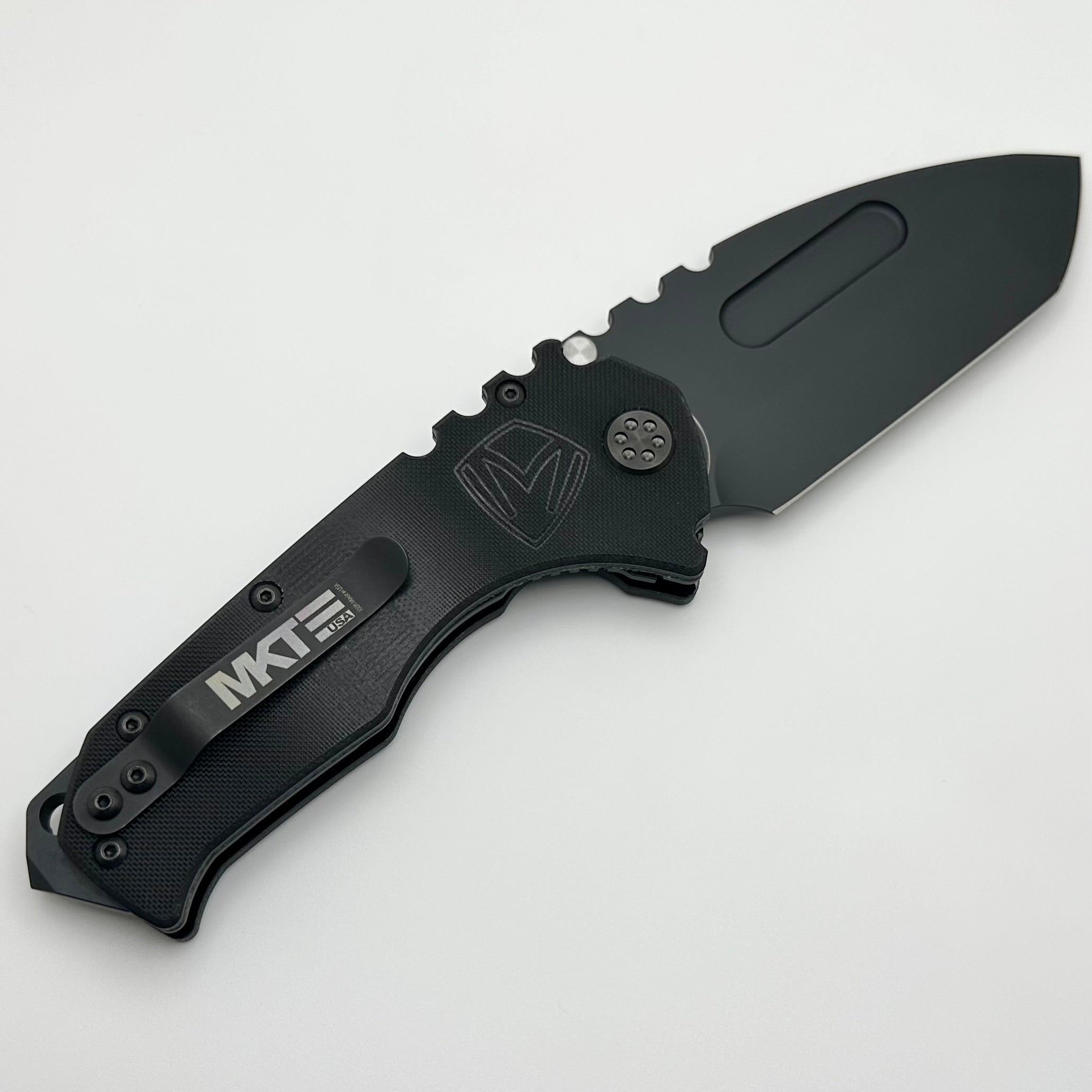 Medford Scout M/P Praetorian Tactical Knife - Black G10 & DLC D2 Tanto Blade