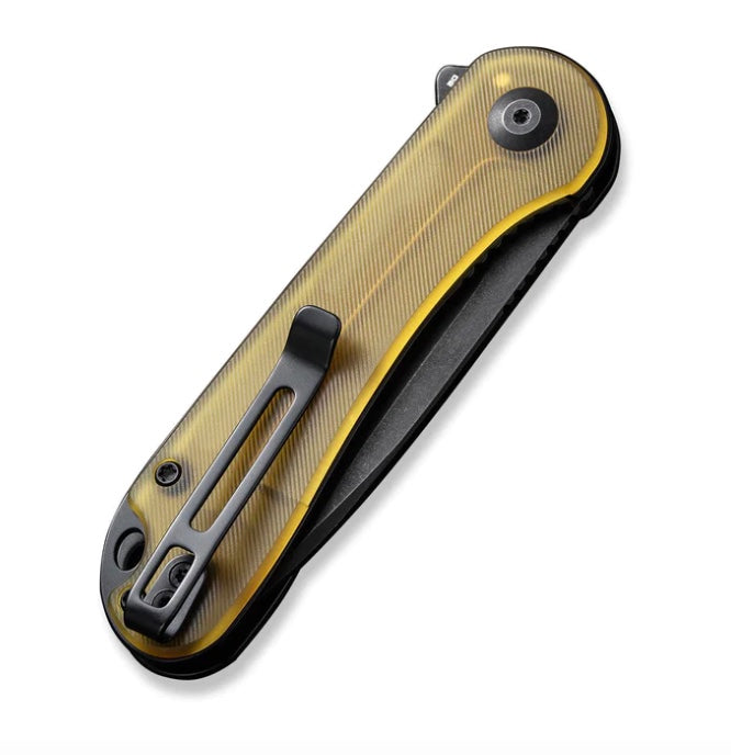 Civivi Elementum Flipper Knife - Premium Ultem Handle & Black Stonewash D2 Blade