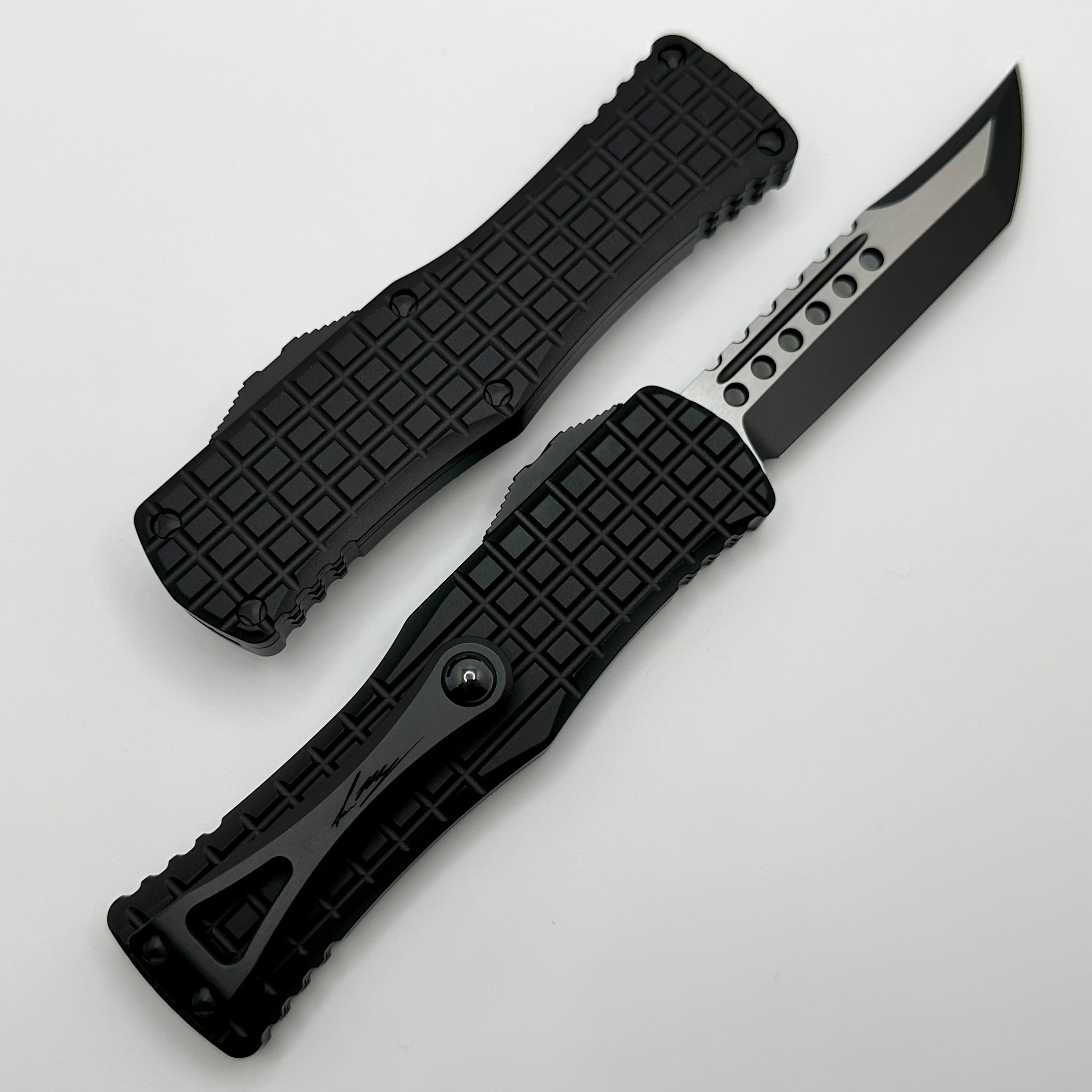 Premium Microtech Hera Hellhound Tactical Knife - Signature Series