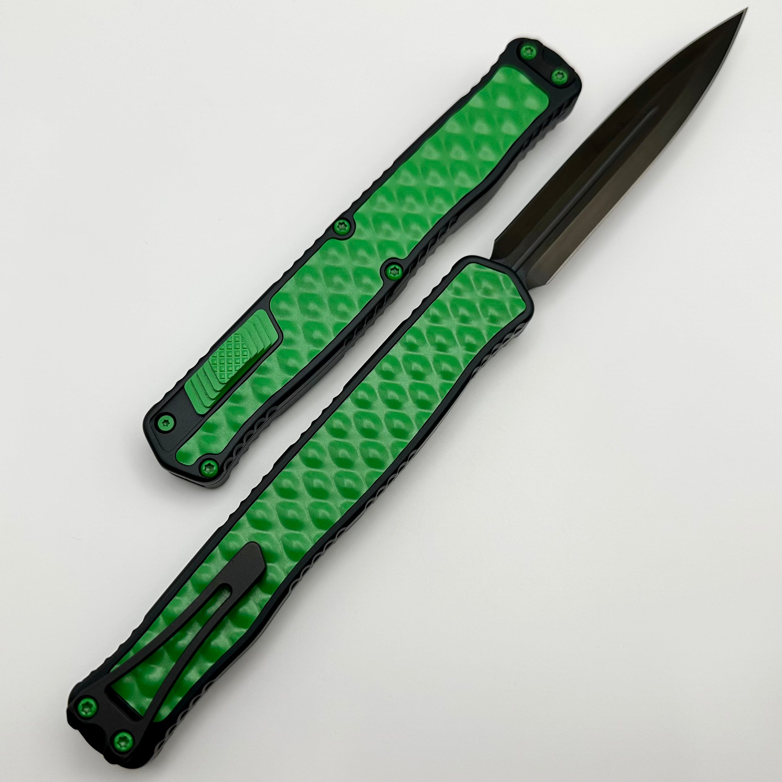 Ultimate Heretic Knives Cleric II 2 - Toxic Green Bubble Inlaid DLC Magnacut Blade