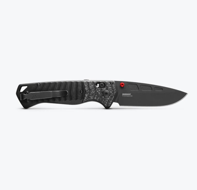 Premium Benchmade PSK Survival Knife - Carbon Fiber & G-10 Handles with MagnaCut Blade