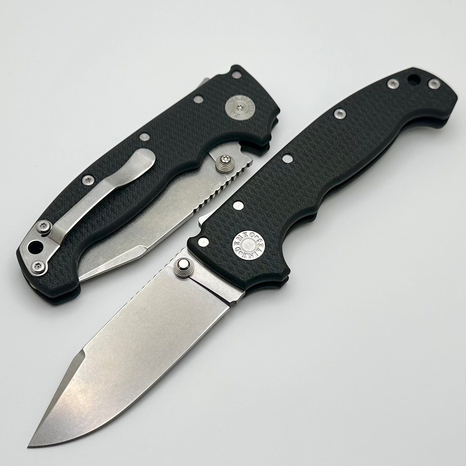 Premium Demko MG AD20S V2 Clip Point Knife - MagnaCut Steel & Black G-10 Handle