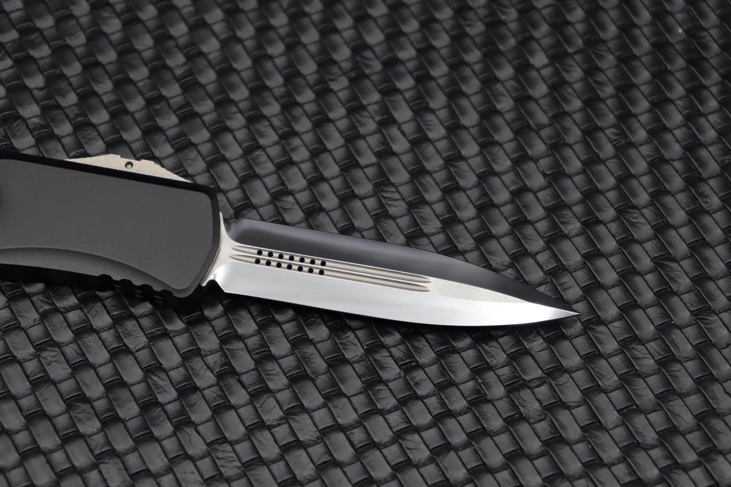 Premium Marfione Hera Tactical Knife - Mirror Polish M390 Blade & Black Anodized Handle