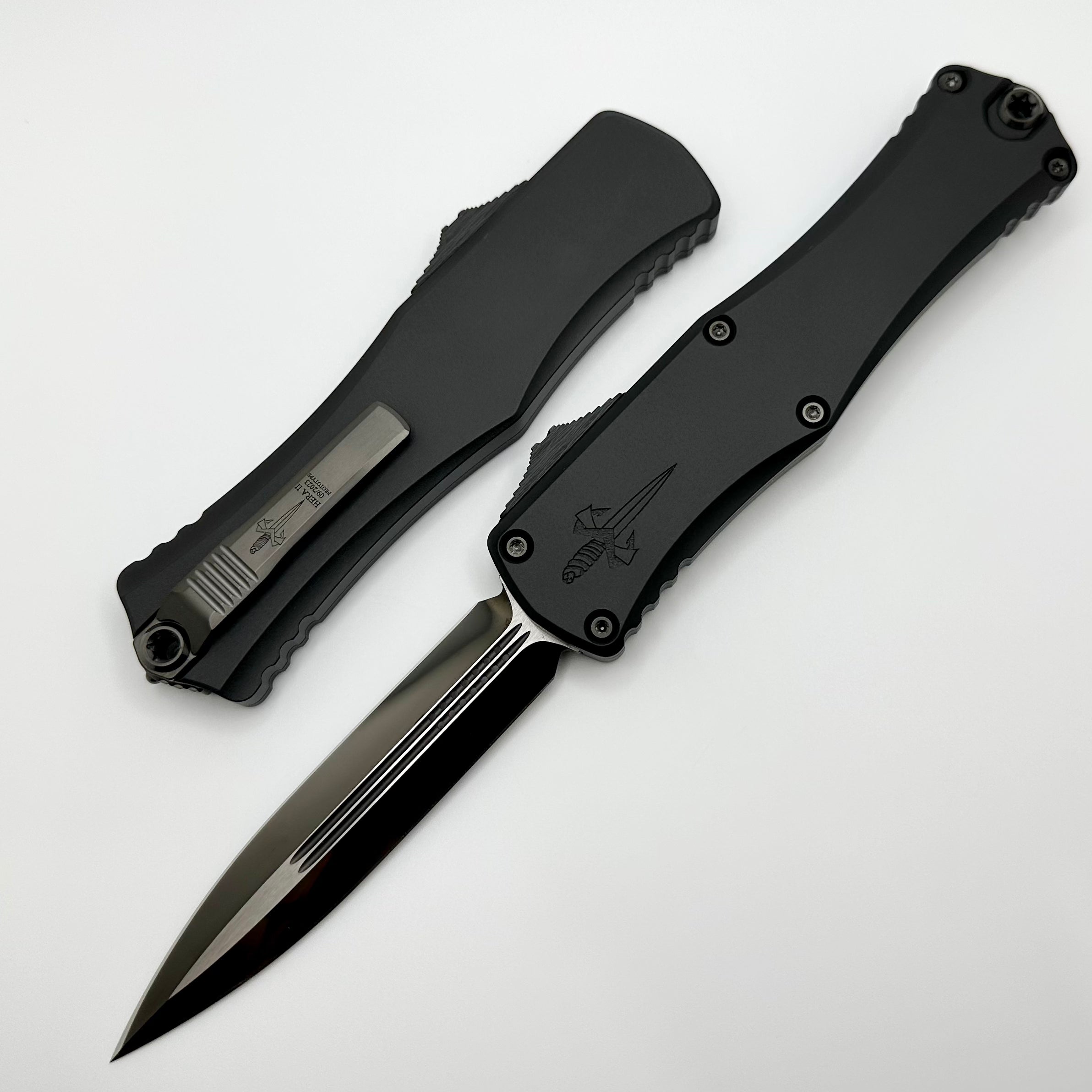 Marfione Custom Hera II DLC Diamondwash Tactical Knife - Prototype Edition