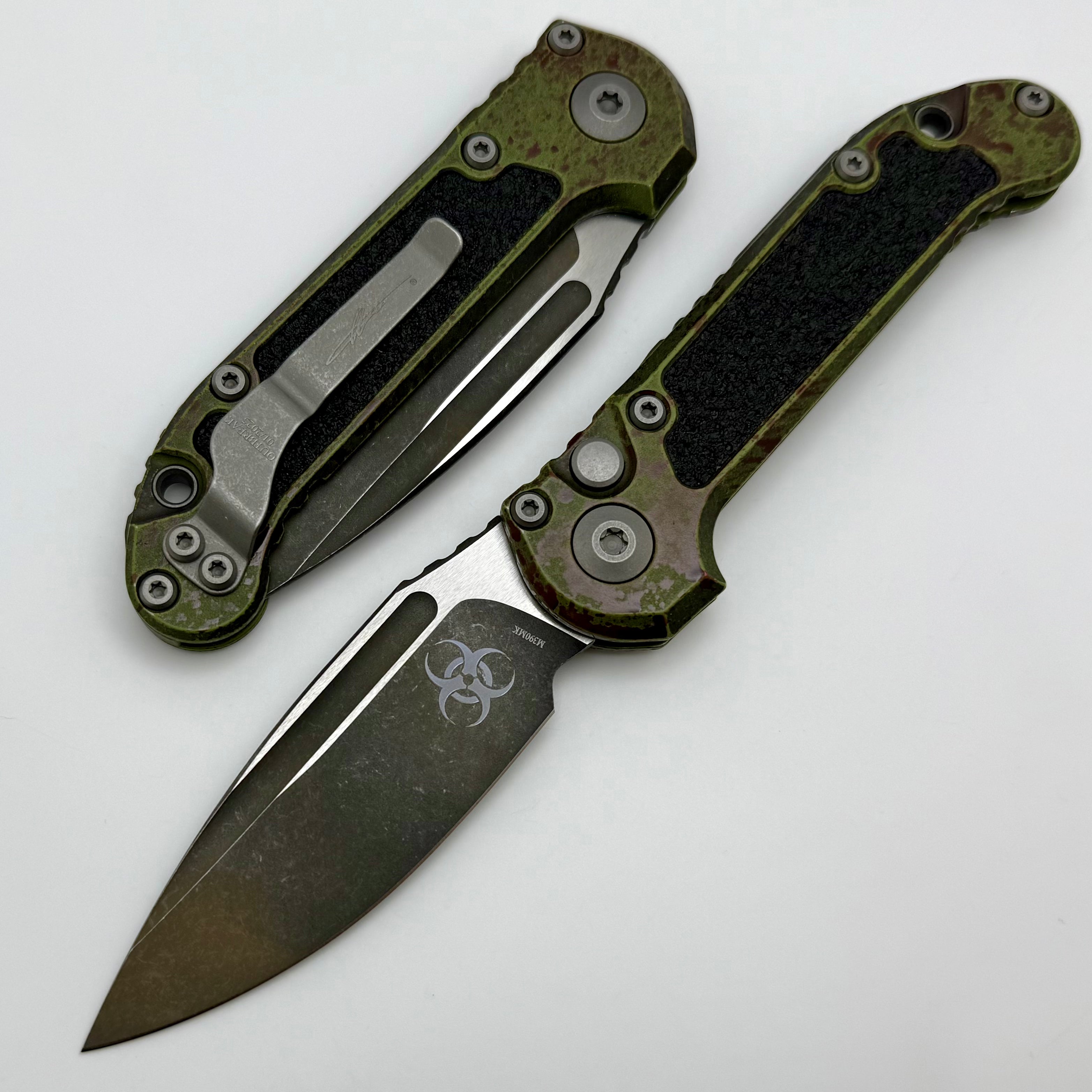 Premium Microtech LUDT Gen III Outbreak Drop Point Knife - Ultimate Tactical Tool