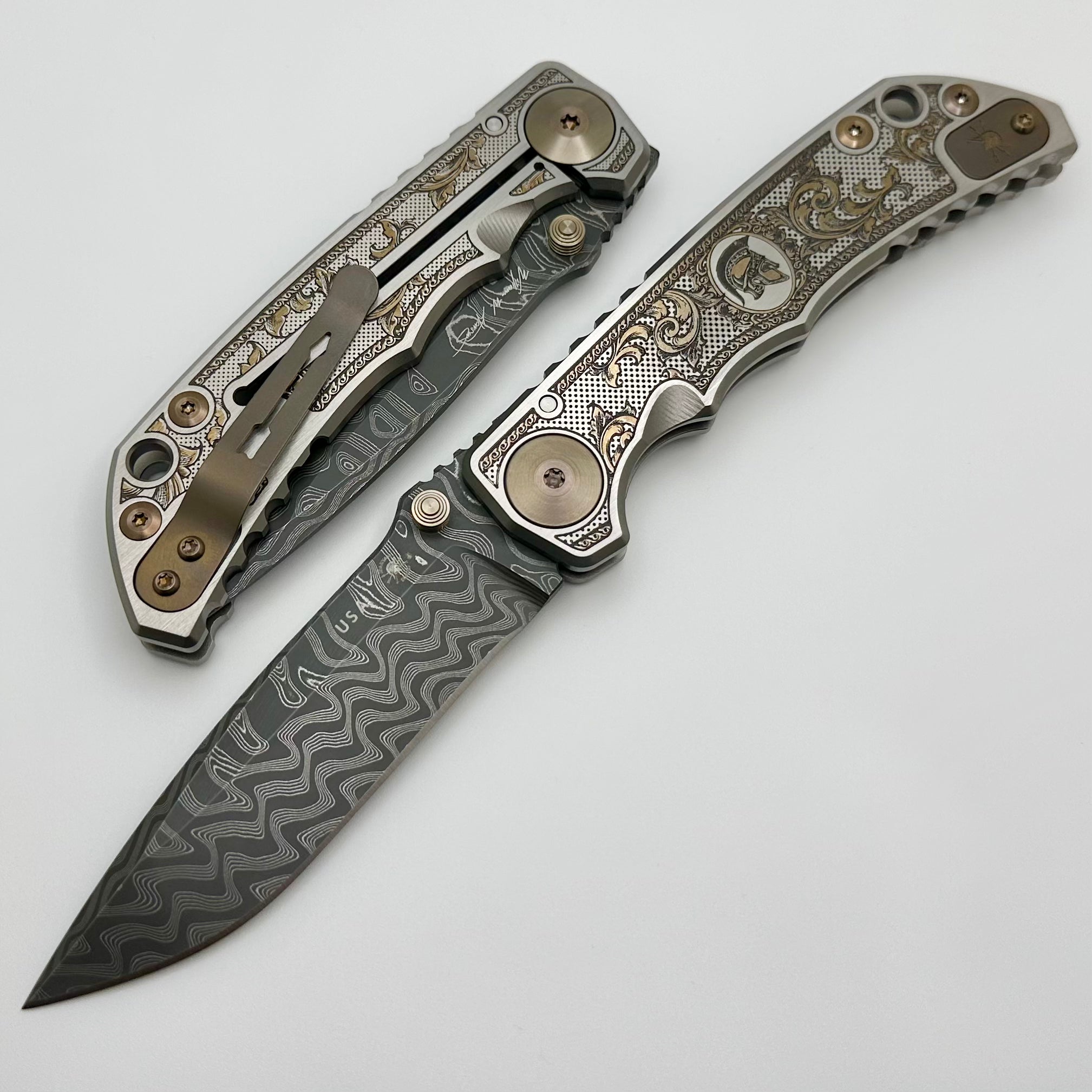 Spartan Blades Harsey Folder 2023 Premium Damascus Edition