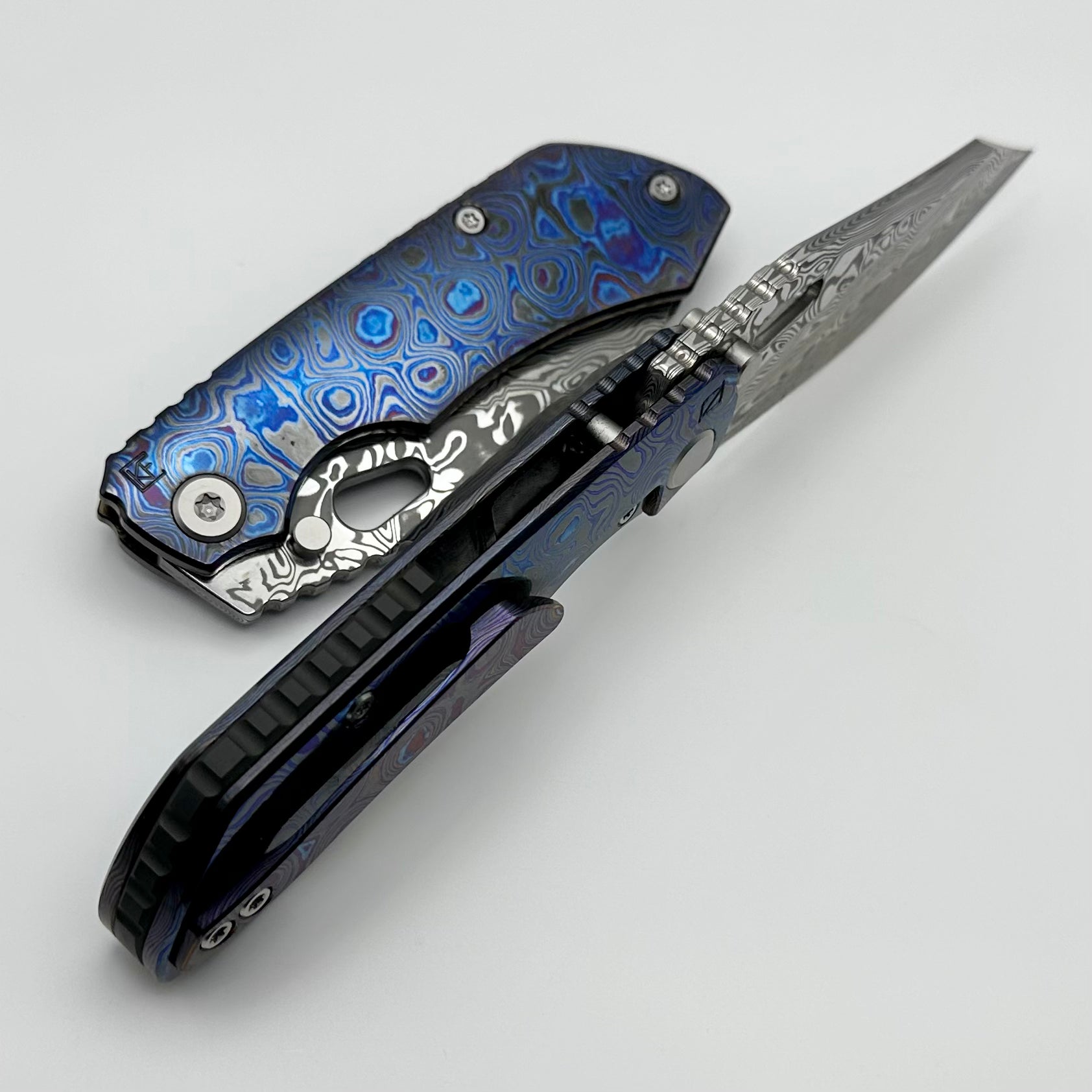 Premium Custom Knife Factory Rotten Design Evo 4.0 - Zircuti & Damasteel Masterpiece