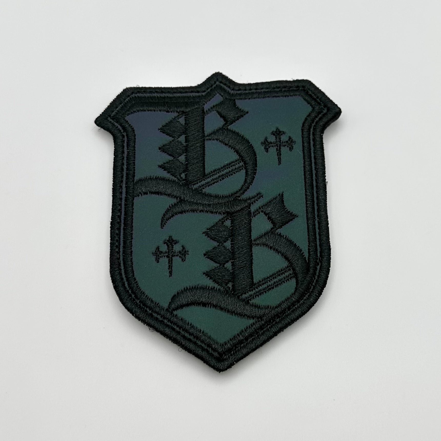 Premium Borka Blades Holographic Crest Velcro Patch - Limited Edition