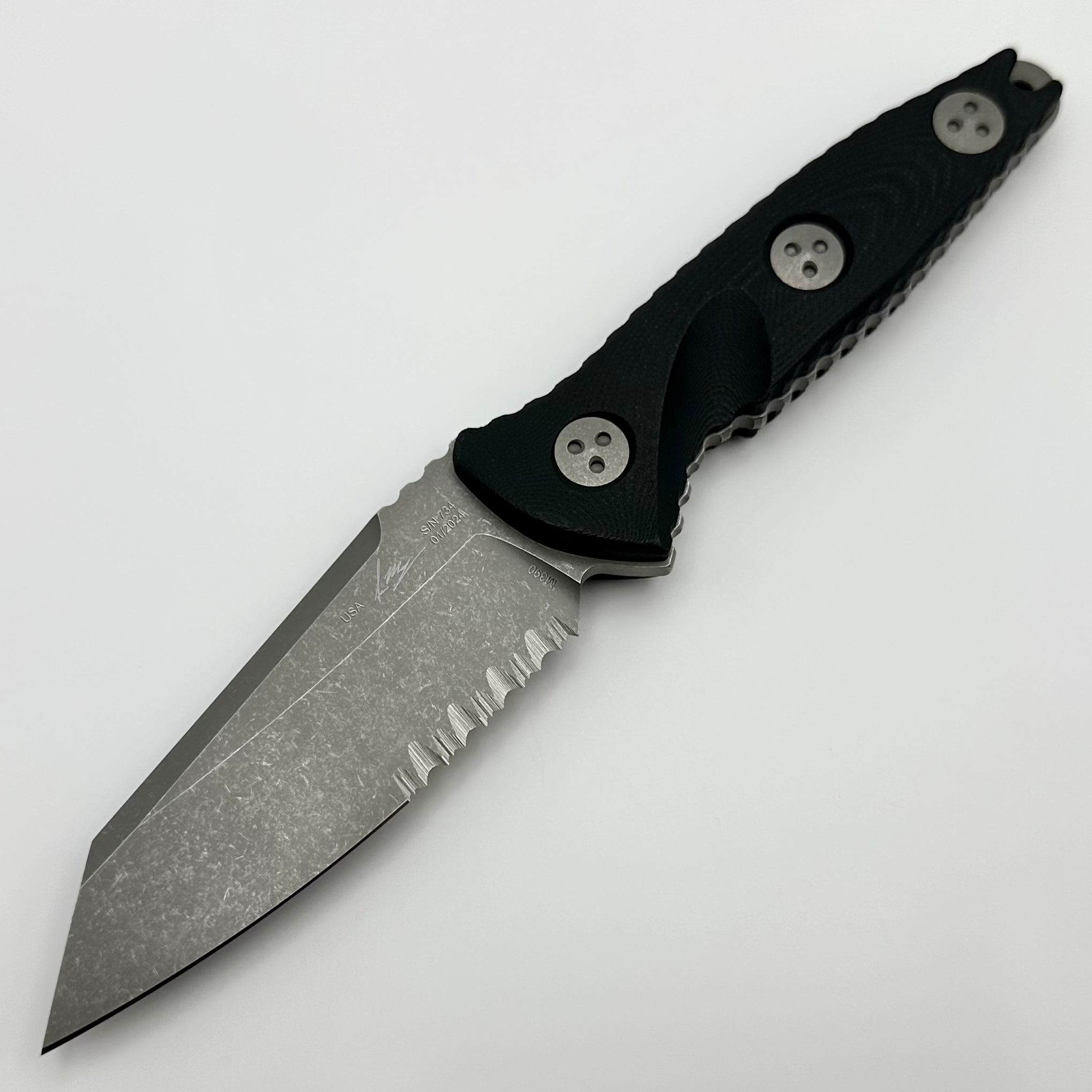 Microtech Socom Alpha Mini Tactical Knife - Premium Apocalyptic Finish