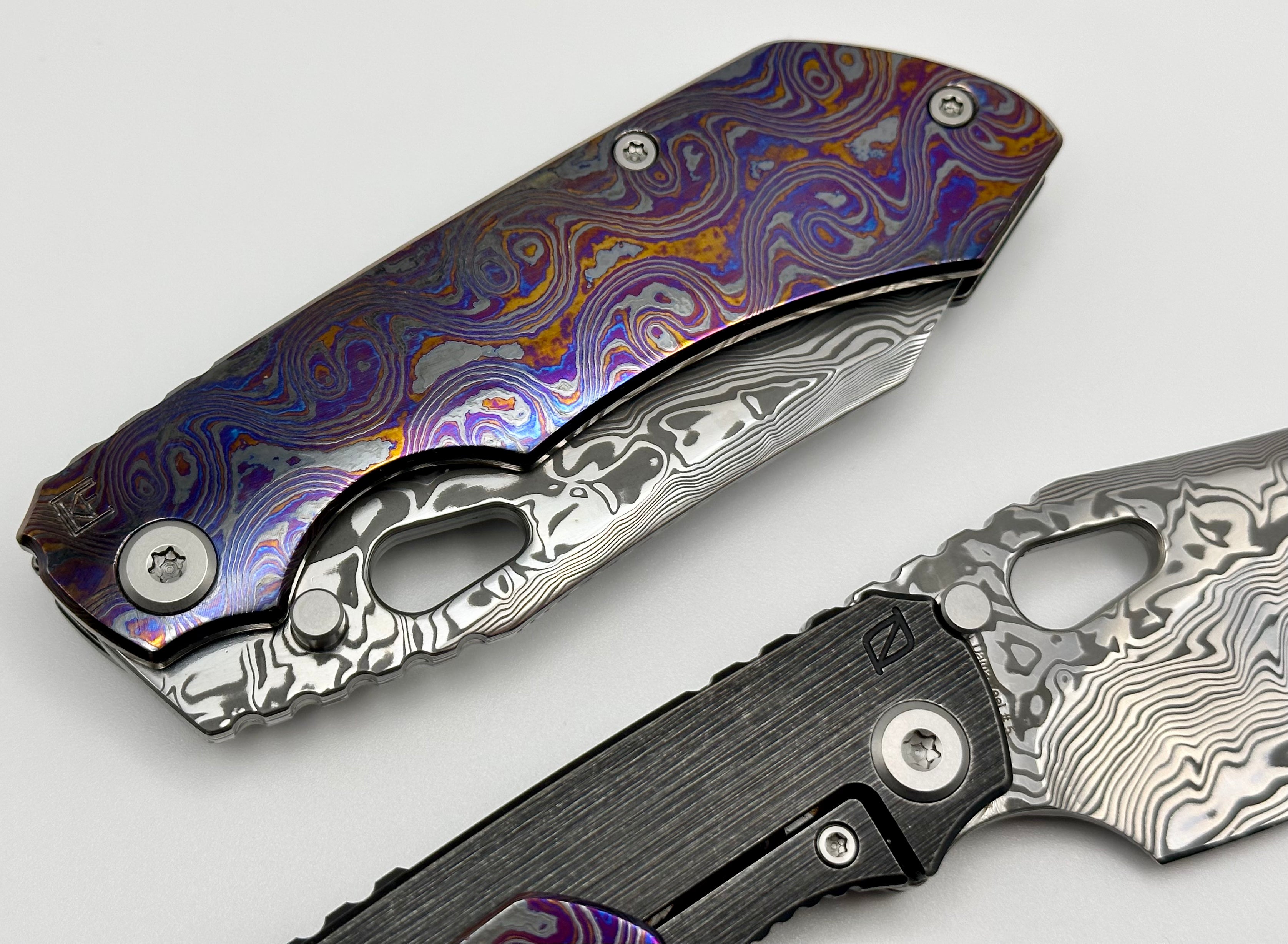 Premium Custom Knife Factory Evo 3.0E: Ultimate ZircuTi & Damasteel Edition