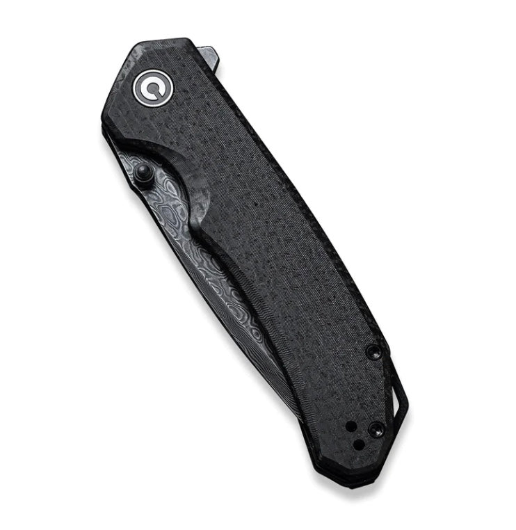 Civivi Brazen Premium EDC Knife - Black Micarta & Tanto Damascus