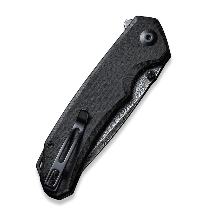 Civivi Brazen Premium EDC Knife - Black Micarta & Tanto Damascus