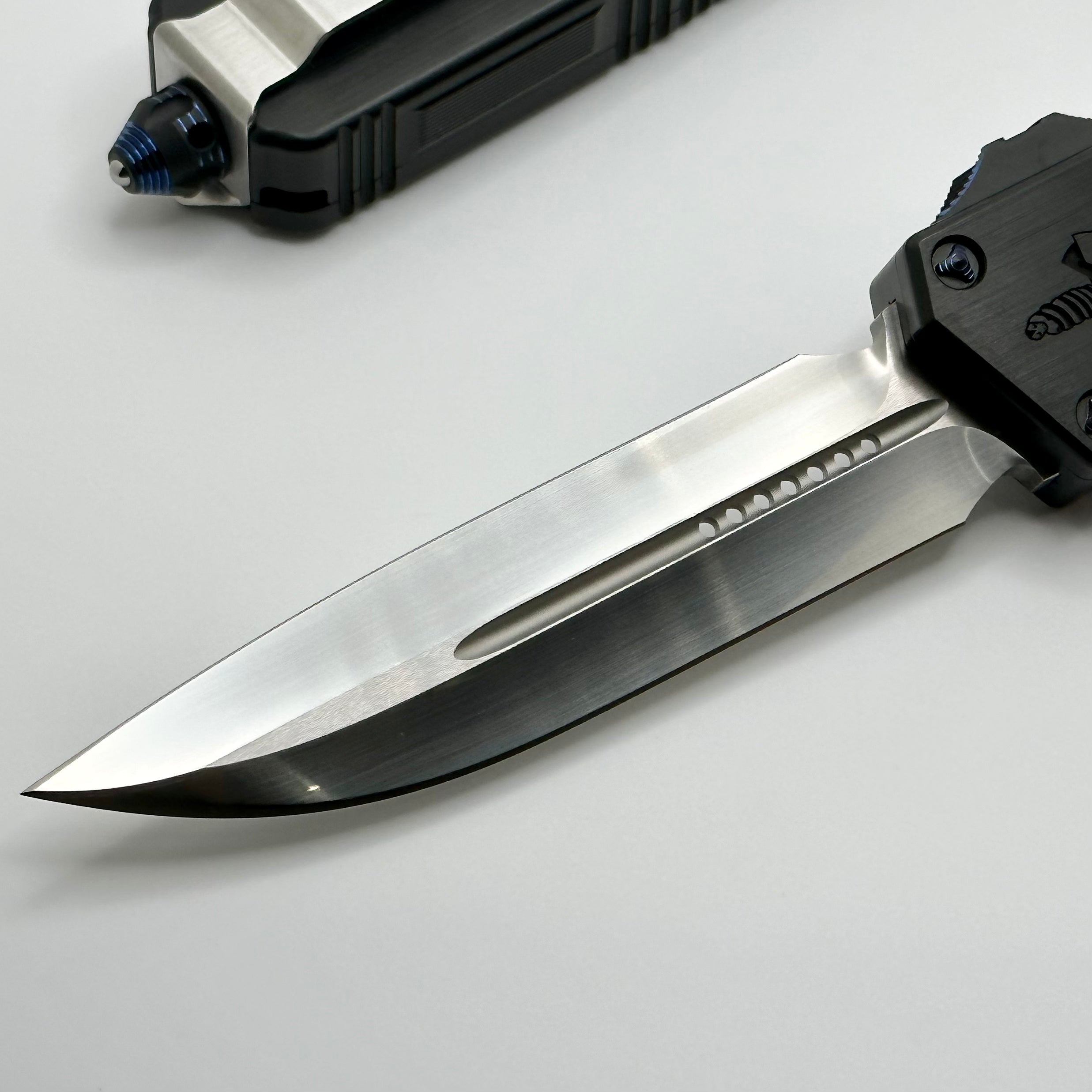 Ultimate Marfione Custom Scarab 2 DES Tactical Knife - Premium M390 Blade & Black Hefted Handle