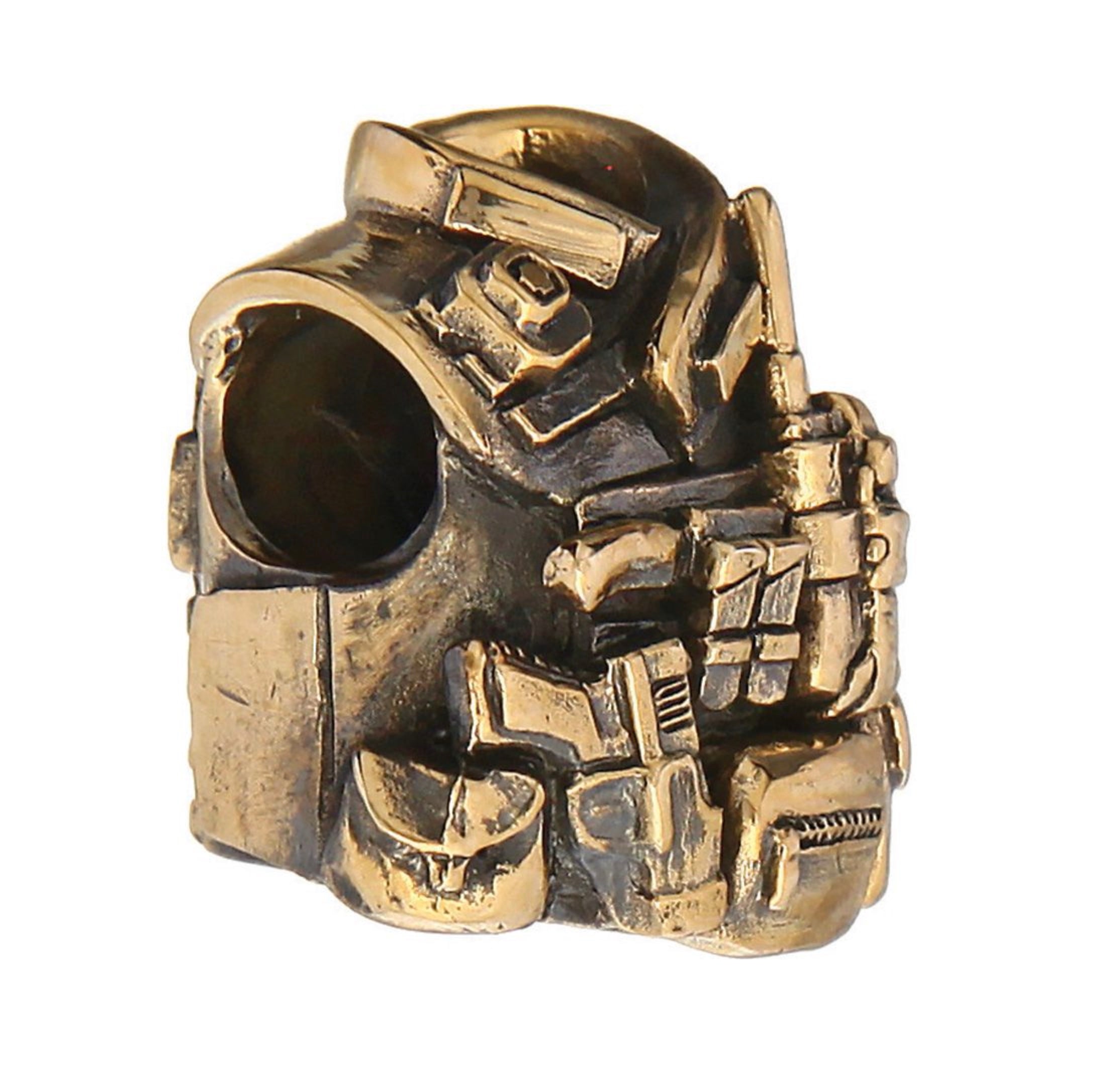 Premium Bronze Armor Bead by Bastinelli Creations - Ultimate Style Upgrade