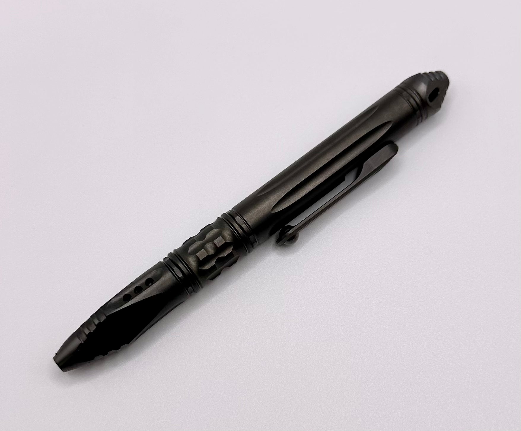 Microtech Kyroh Mini Pen - Premium Titanium EDC Pen with Glass Breaker