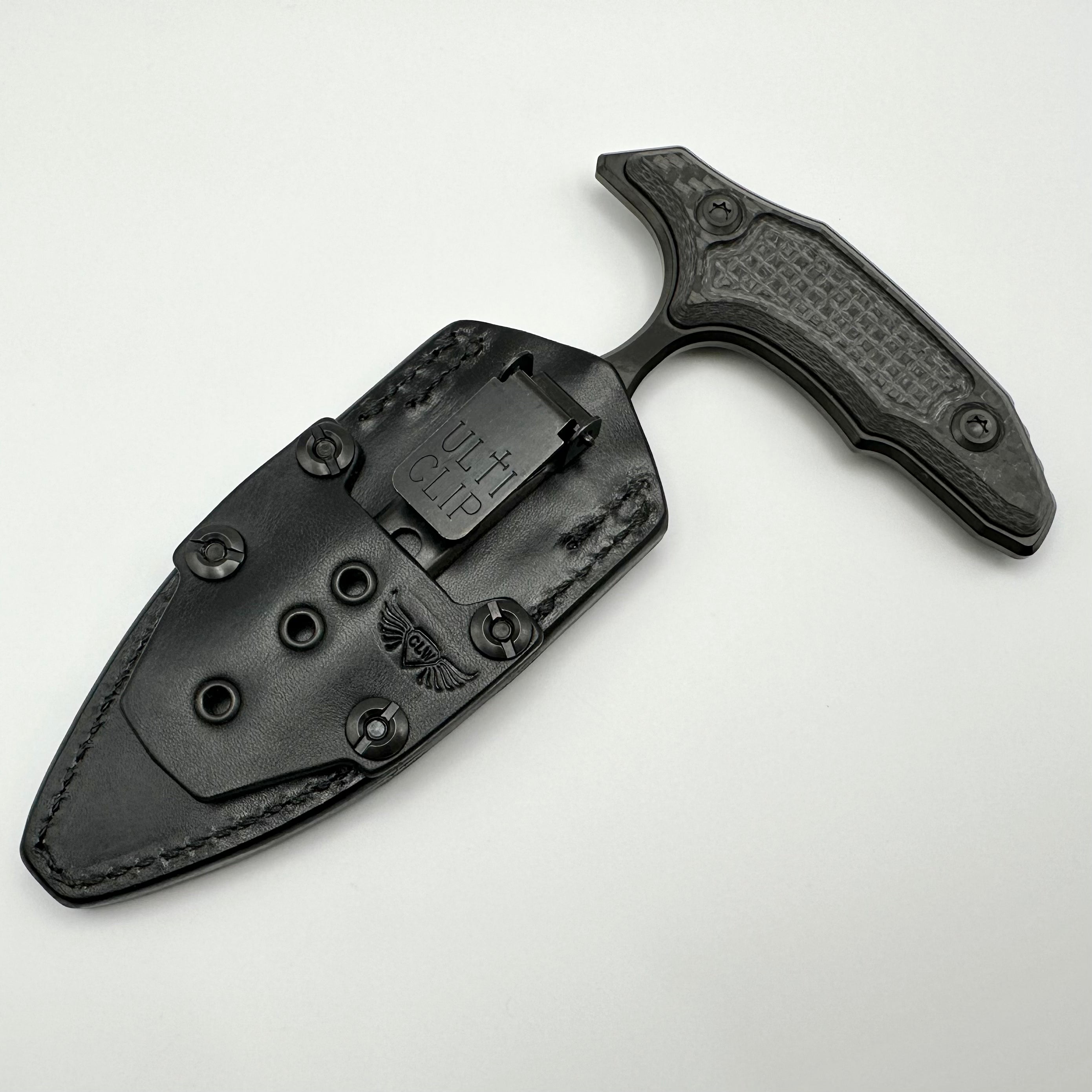 Marfione Custom Hypnotic Knife - Premium M390 Blade & Carbon Fiber Handle