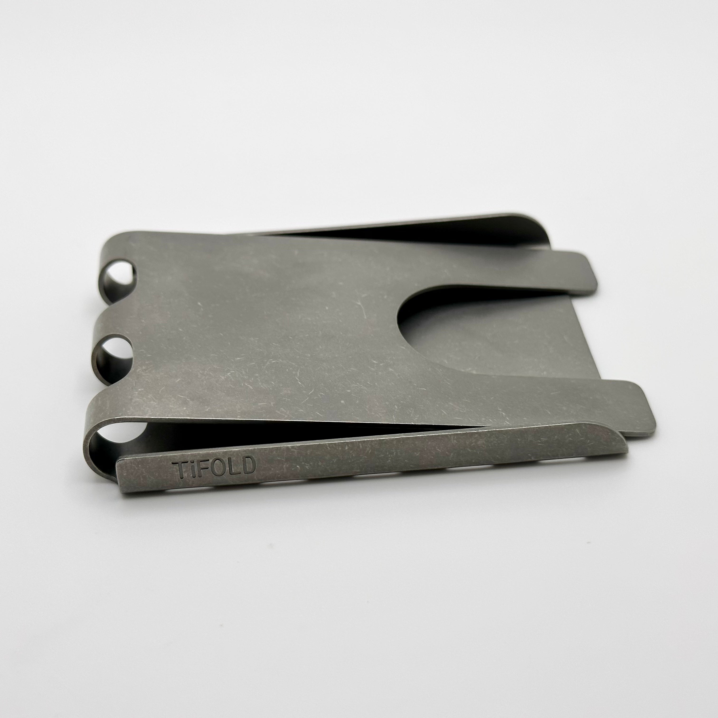 Chaves Knives TI Fold Titanium Wallet Card Holder - Premium Compact Design