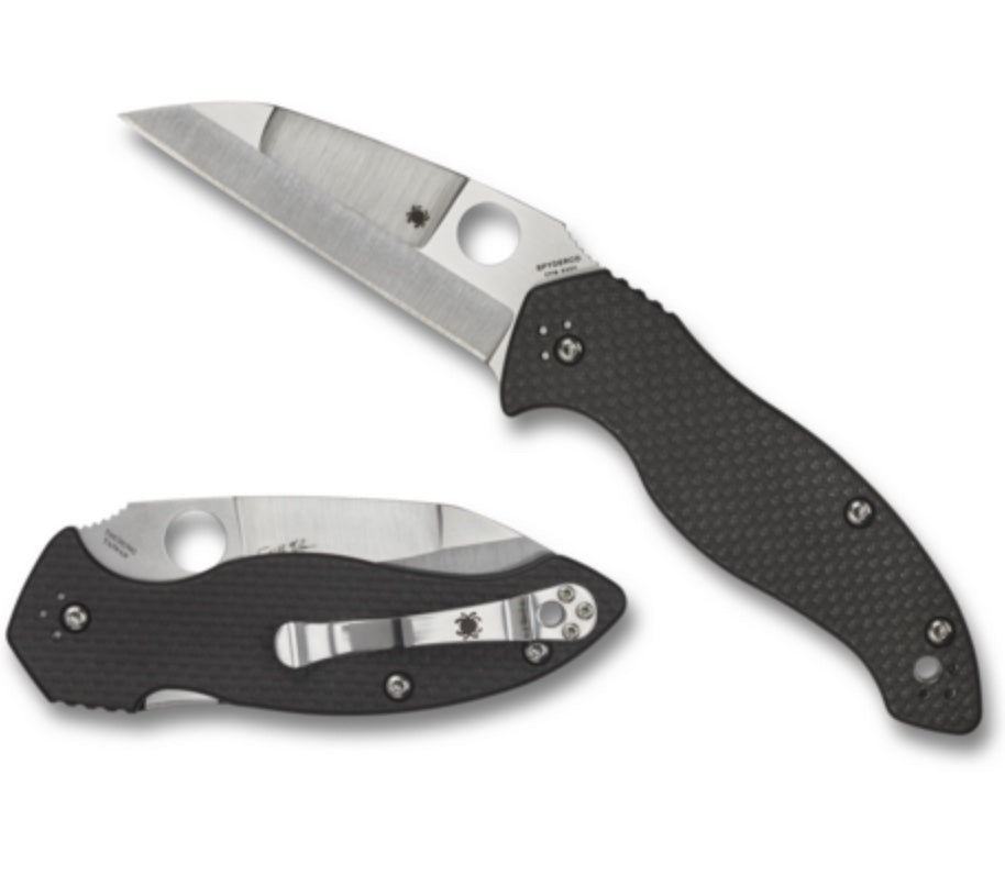 Spyderco Canis Carbon Fiber & S30V Folding Knife - Ultimate Personal Protection