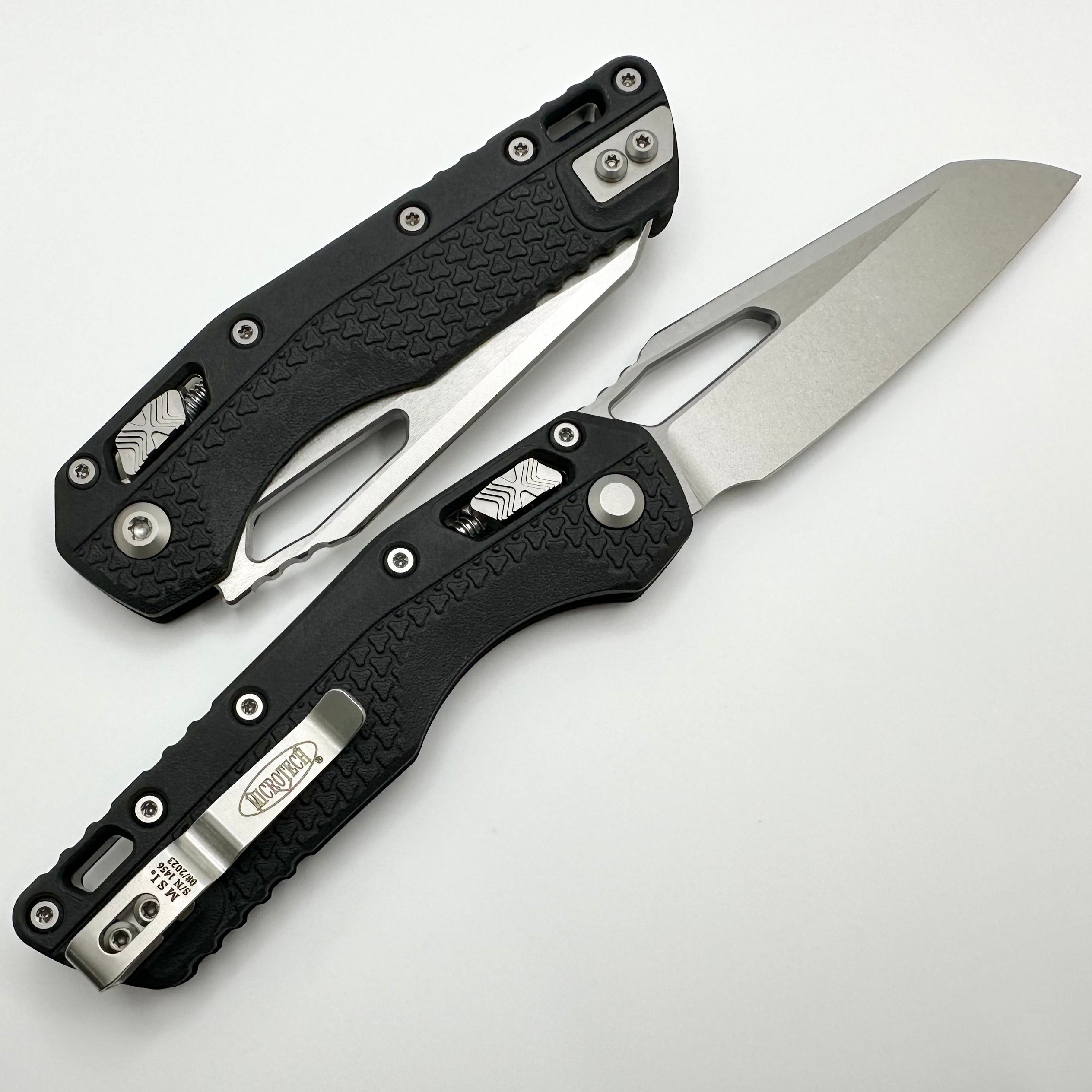 Microtech MSI RAM LOK Ultimate EDC Knife - Black Polymer & M390MK Steel