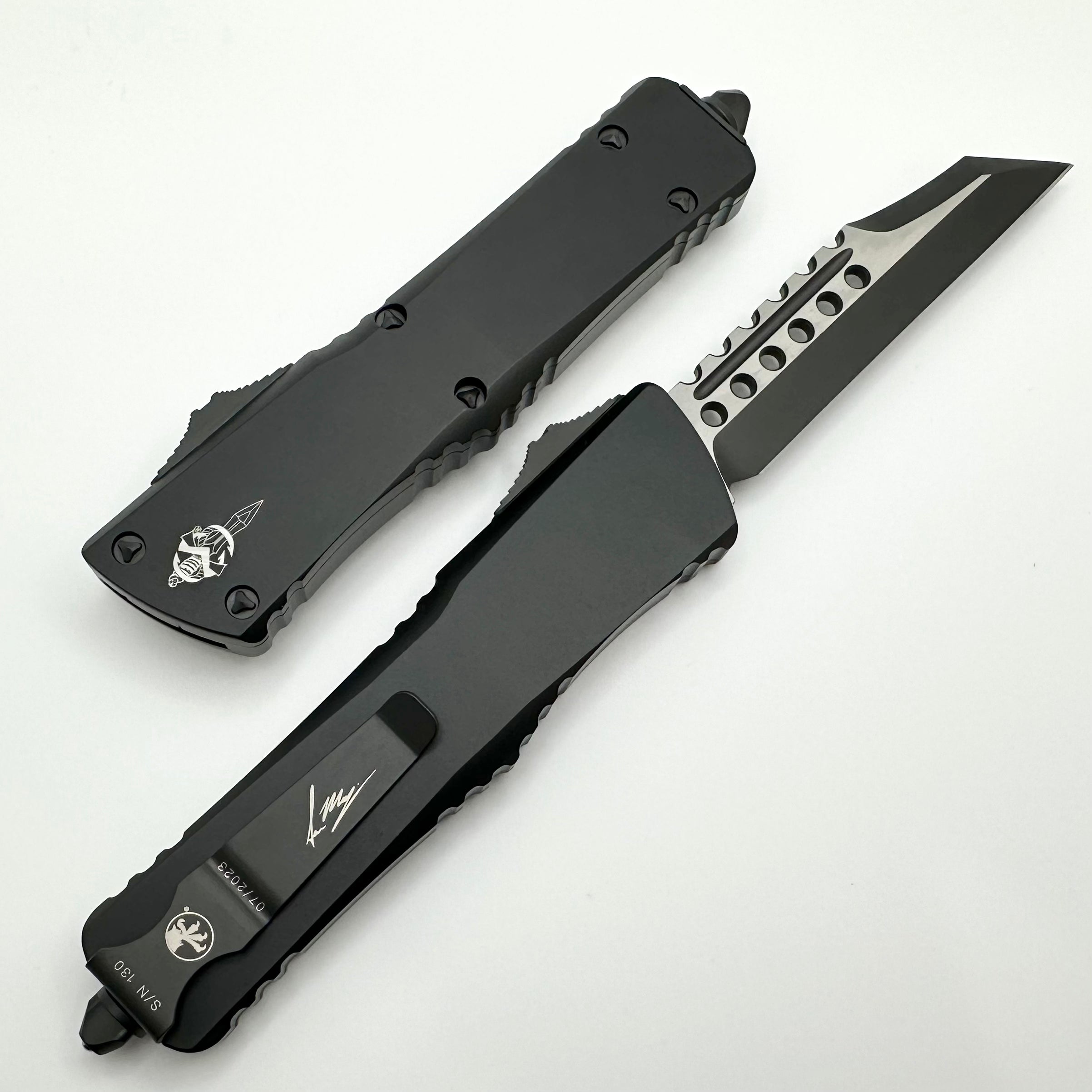 Ultimate Tactical OTF Knife - Microtech Combat Troodon Warhound