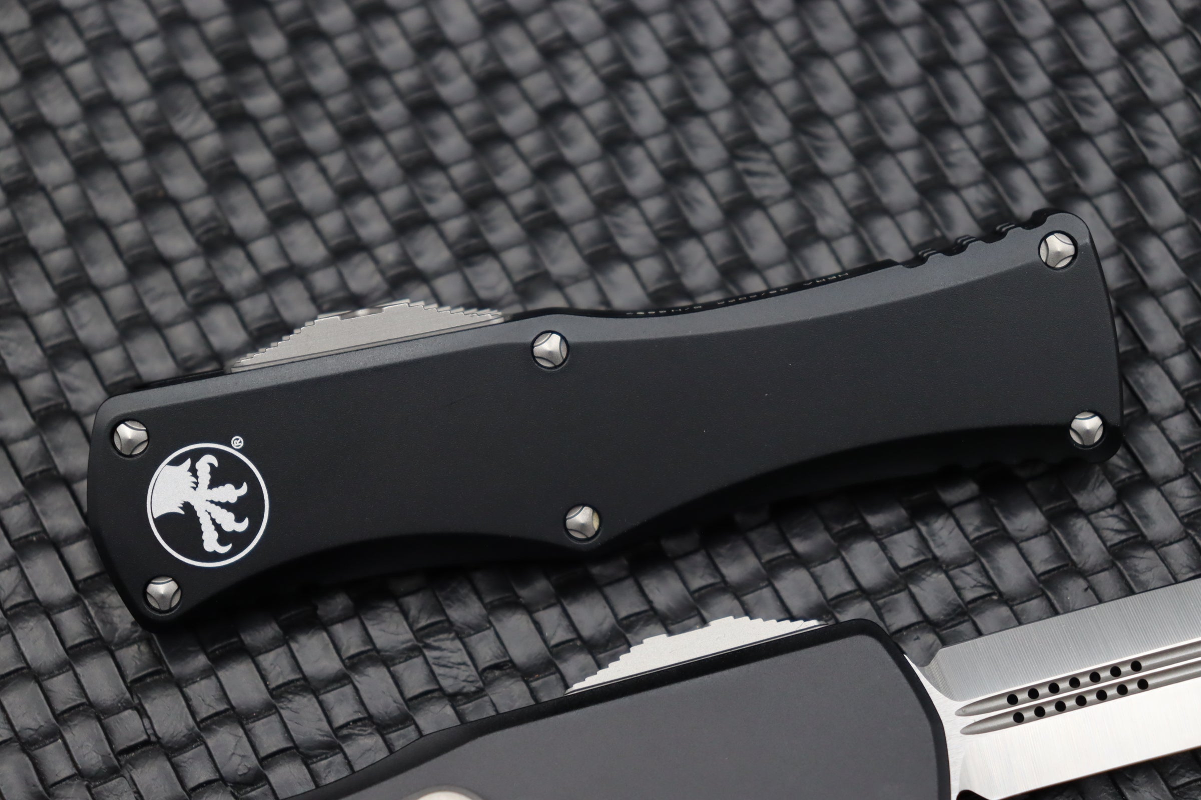 Microtech Hera Premium Double Edge Tactical Knife - Satin & Black