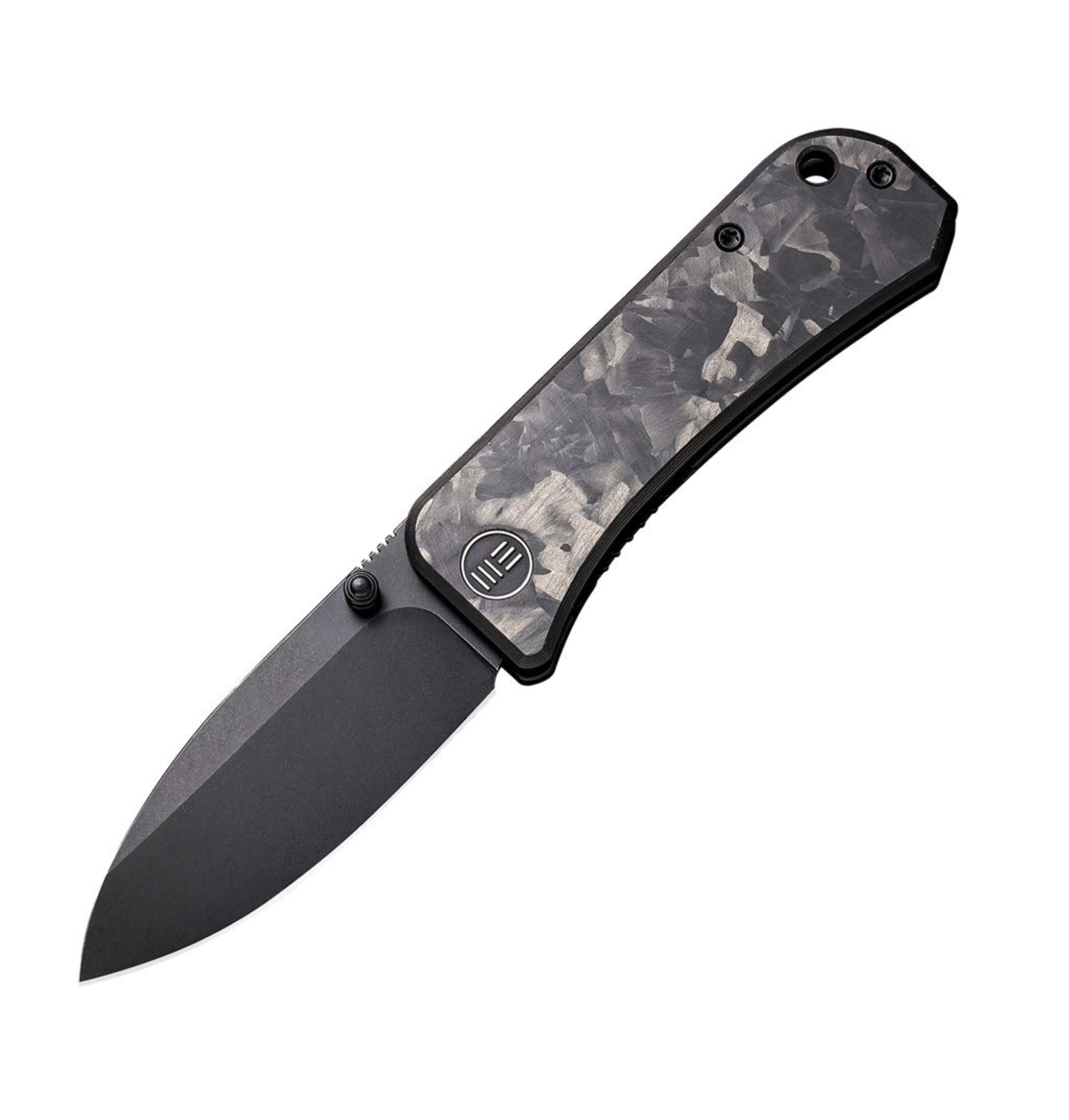 We Knife Co Banter Premium Marble Carbon Fiber EDC Knife - S35VN Blade