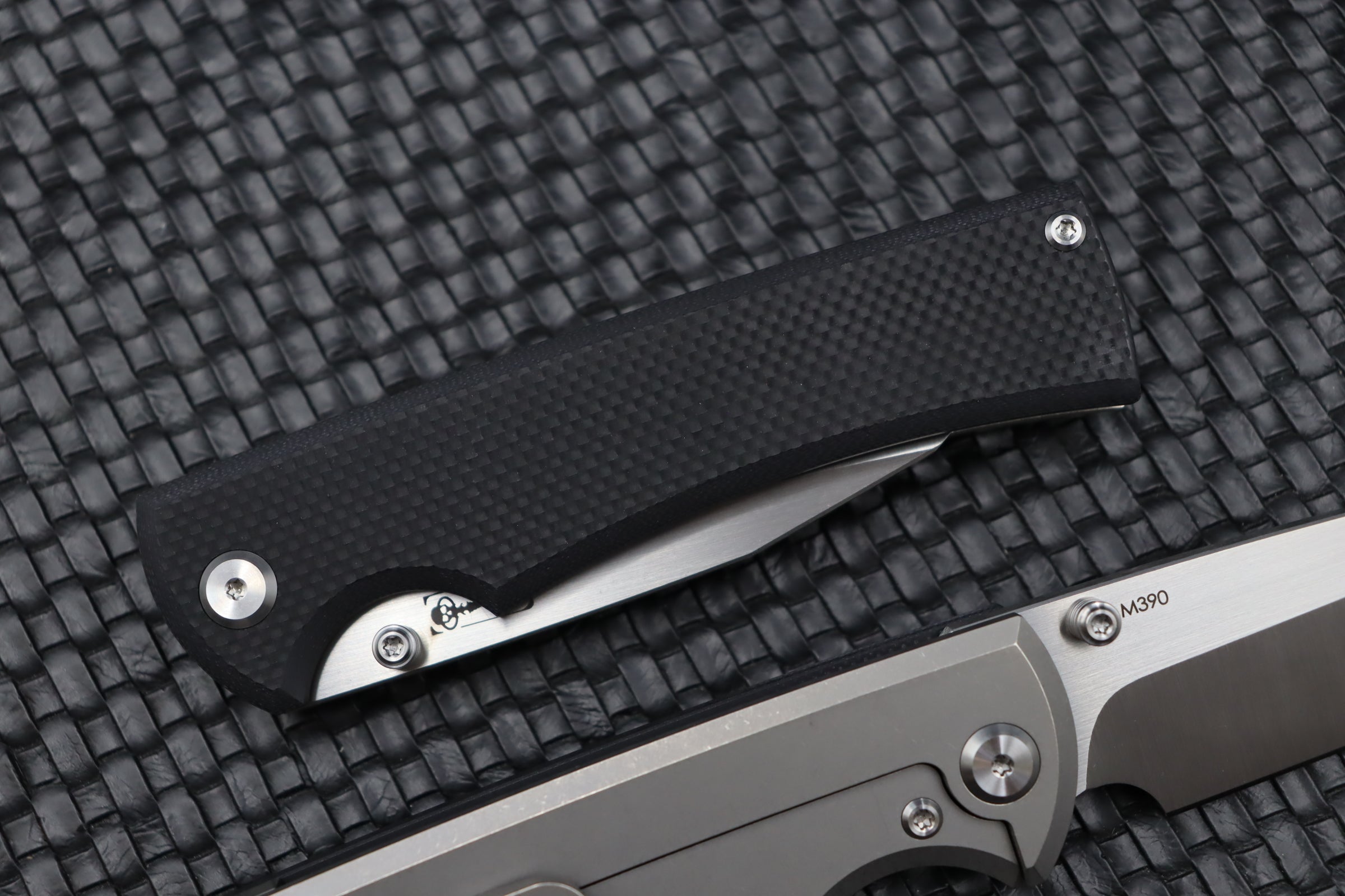 Premium Chaves Knives 229 Sangre Wharncliffe - Ultimate M390 & Black G-10 EDC