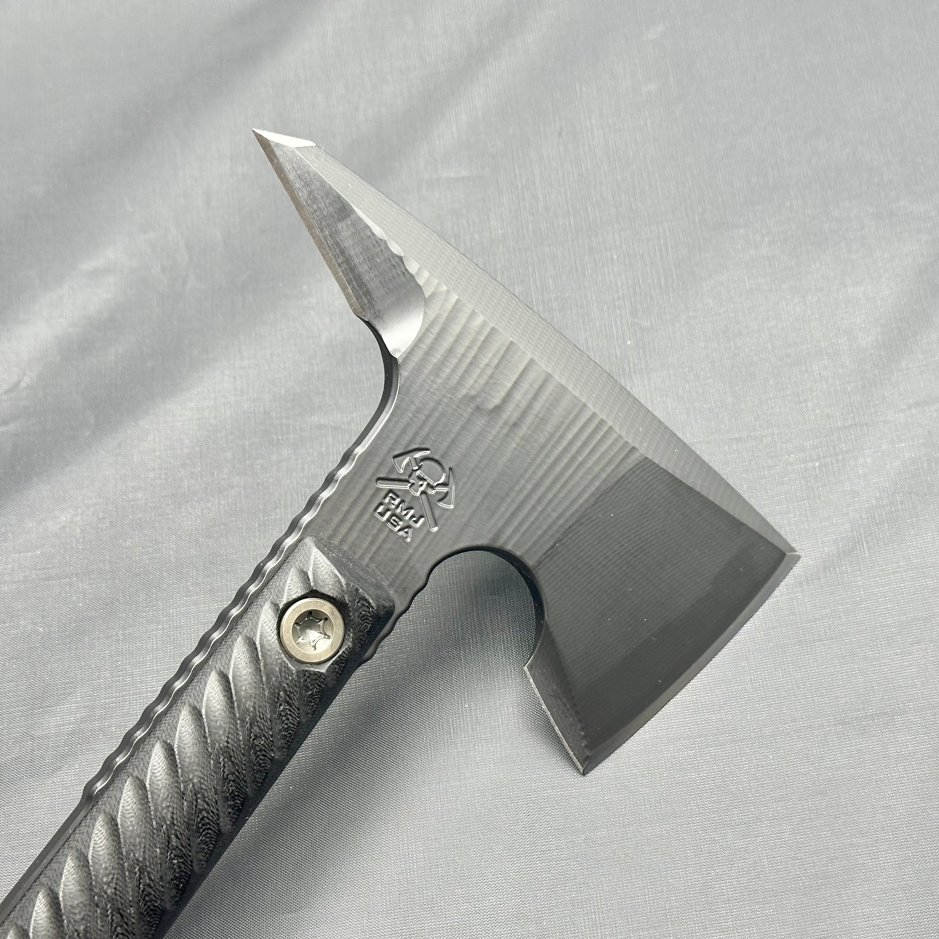 RMJ Jenny Wren Premium Tactical Tomahawk with Textured G-10 Handle