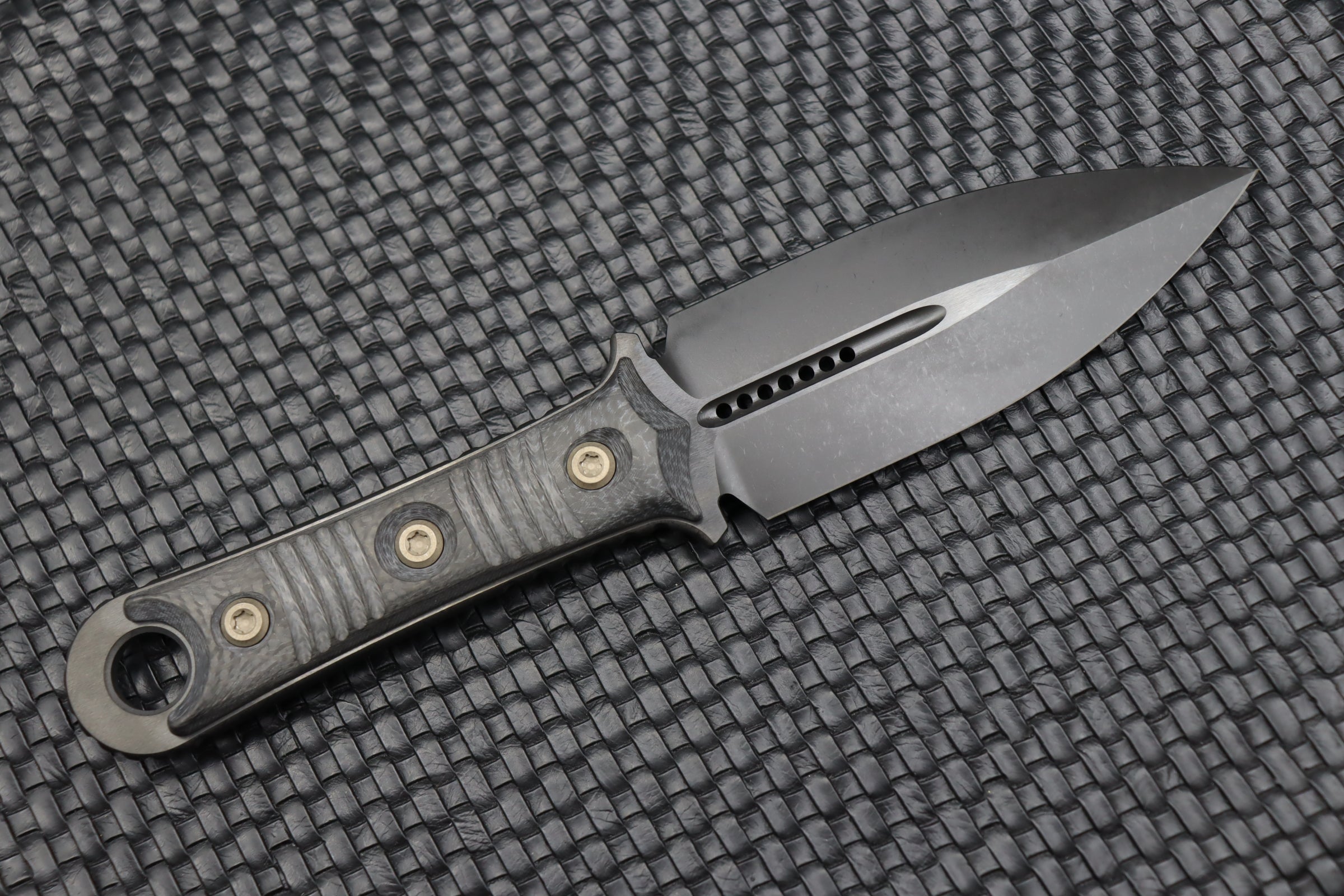 Premium Microtech SBD Dagger - Carbon Fiber Handle & DLC Coated Blade