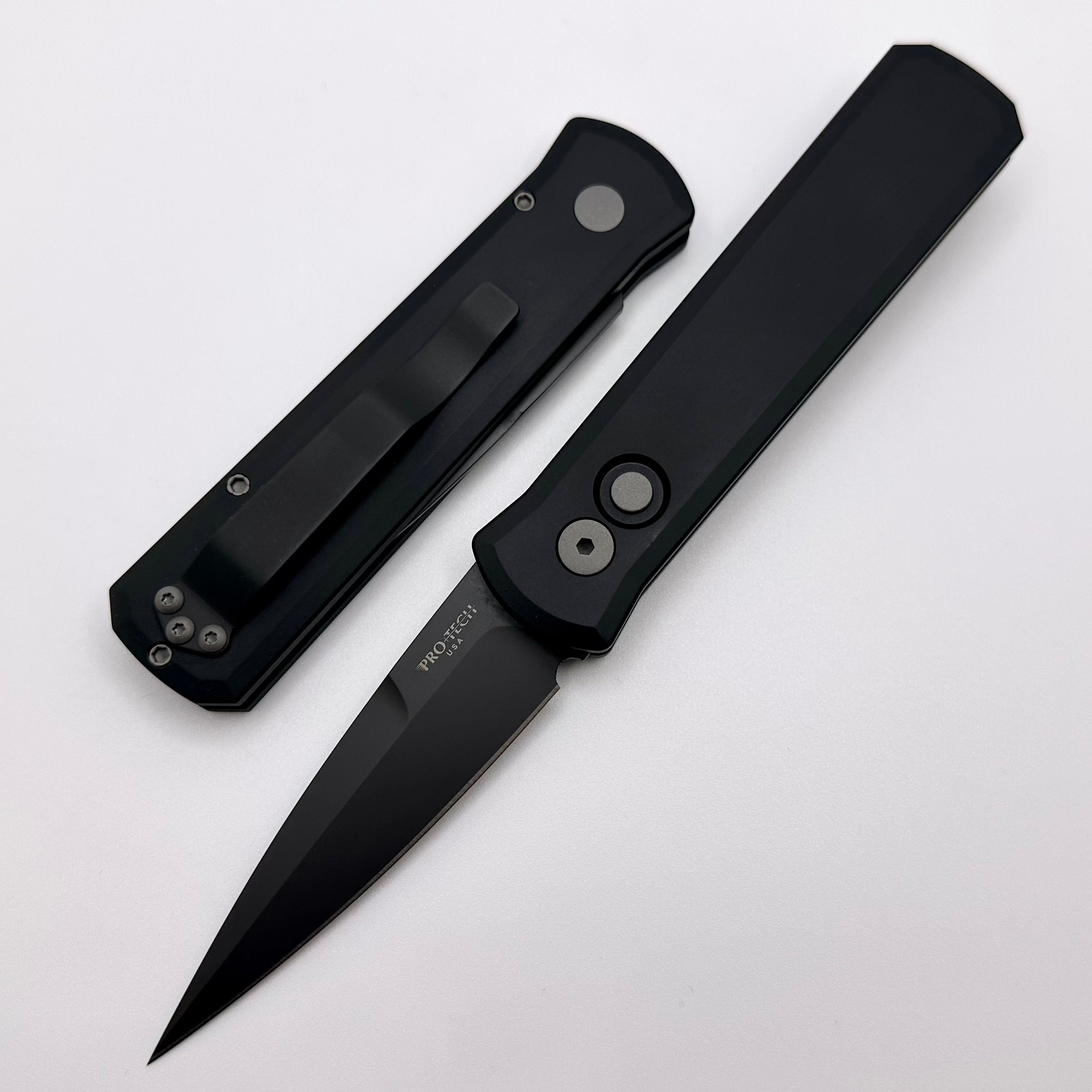 Pro-Tech Godson Automatic Knife - Premium Black Edition